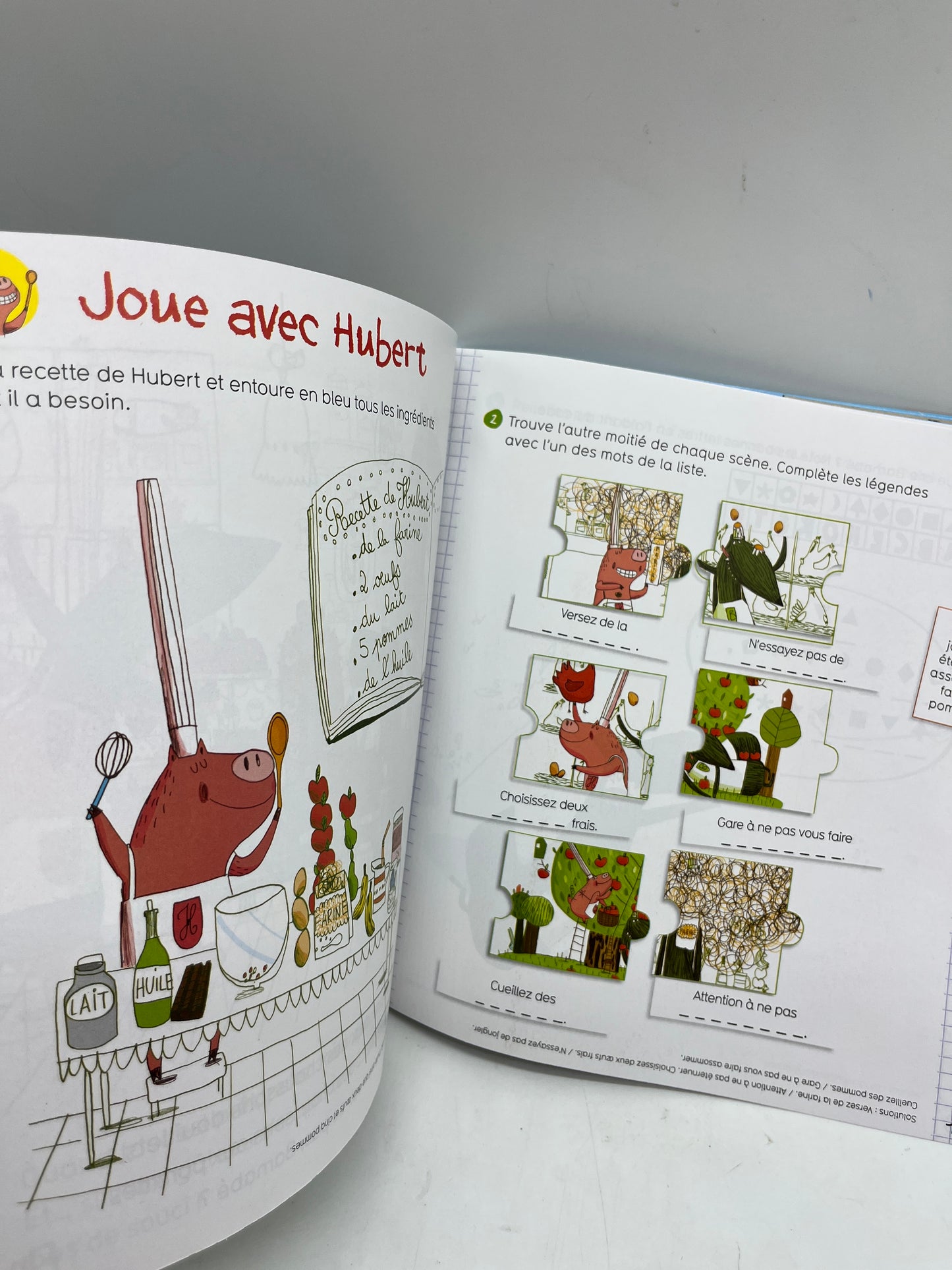 Livre d’activité j’apprends à lire avec ses 170 stickers neuf thème à la ferme Neuf