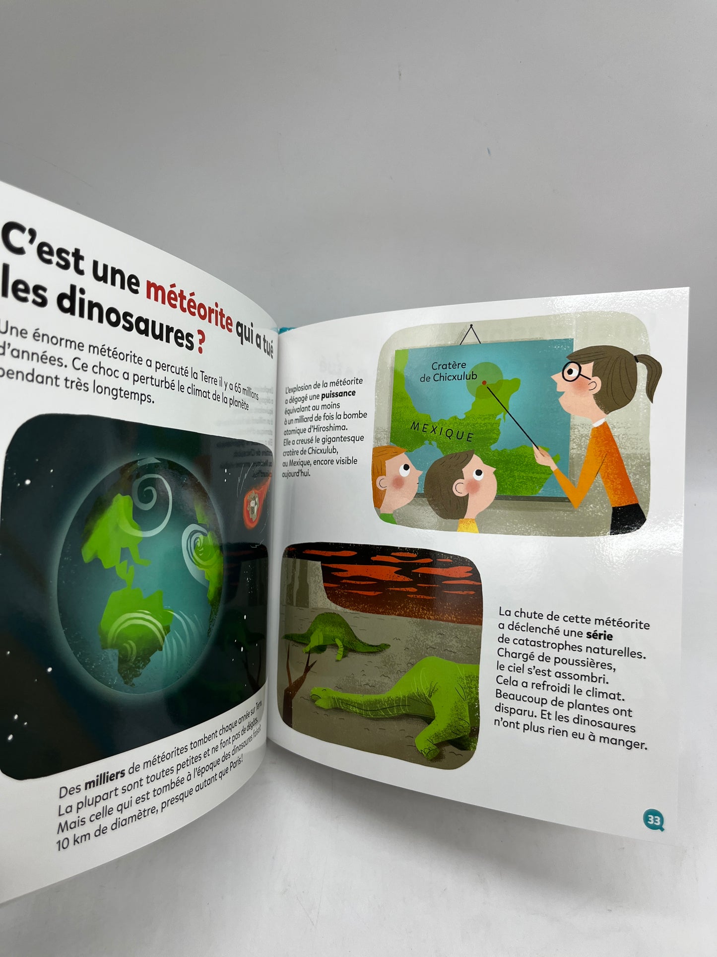 Livre histoire Mes questions thème les catastrophes naturelles à partir de 7 ans Neuf