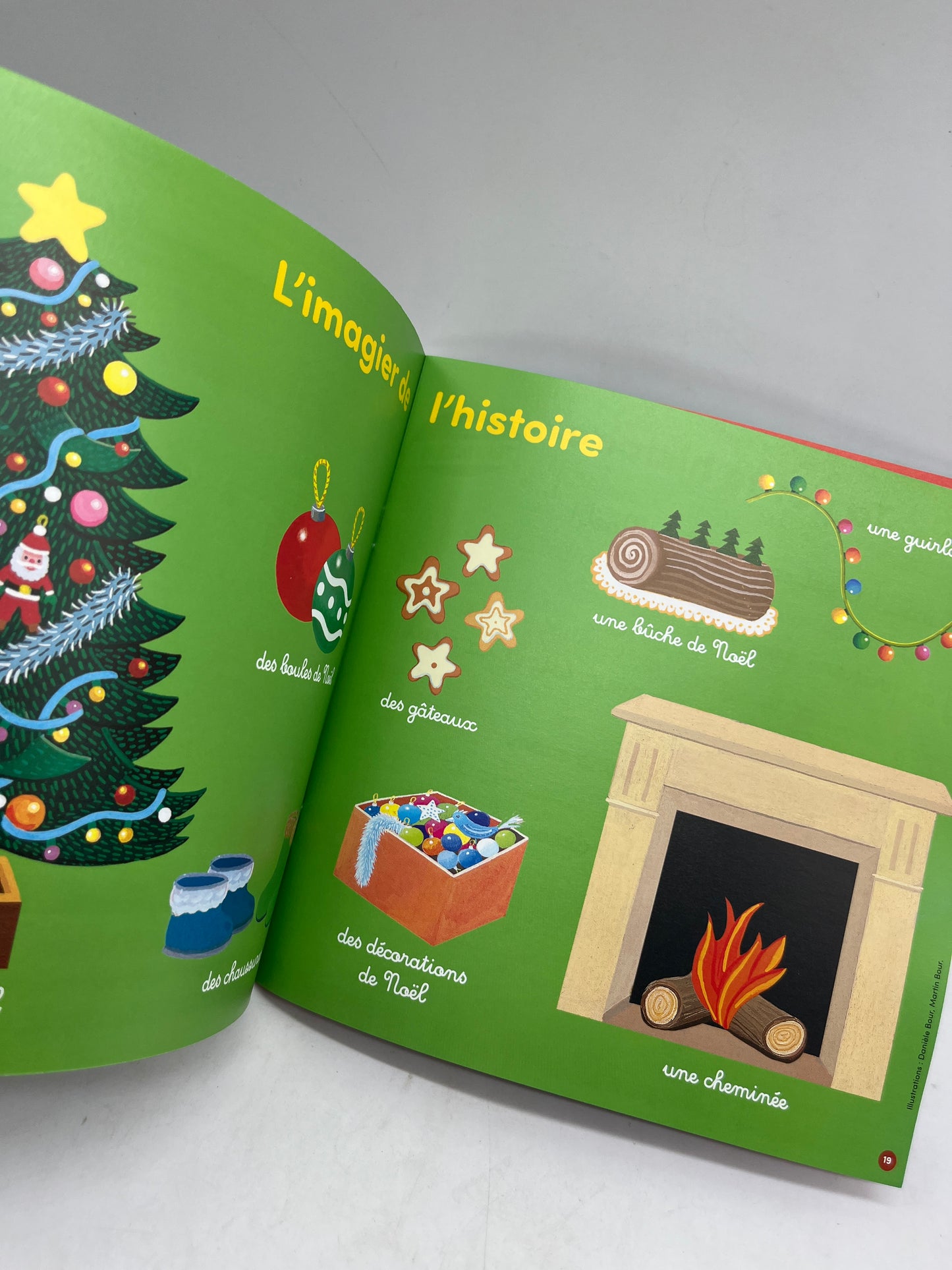 Livre d’activité magazine Les grandes histoires de Petit Ours Brun thème En attendant Noël Neuf !
