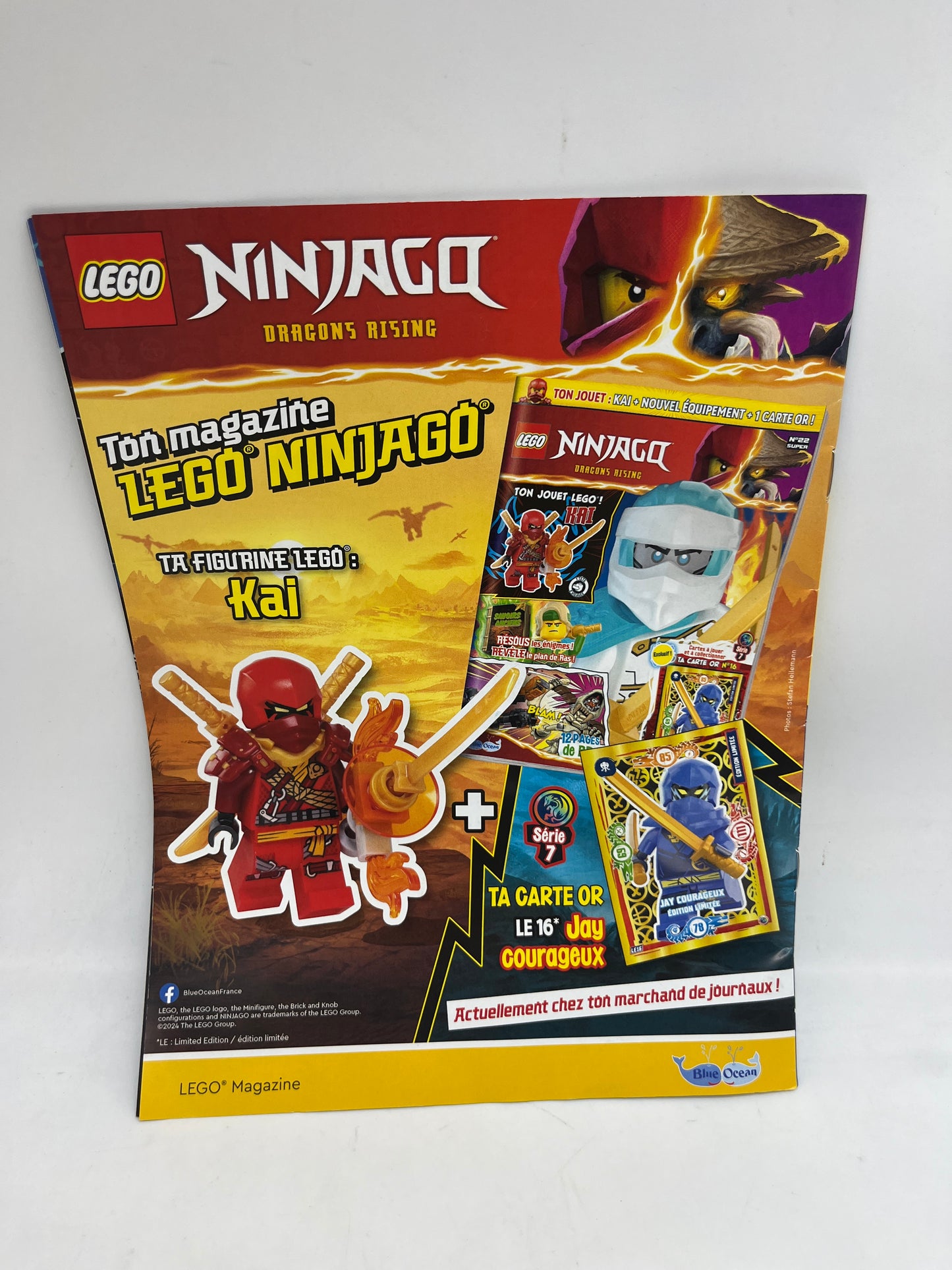 livre d’activité Magazine Lego Marvel avec sa mini figurine Mysterio Neuf !