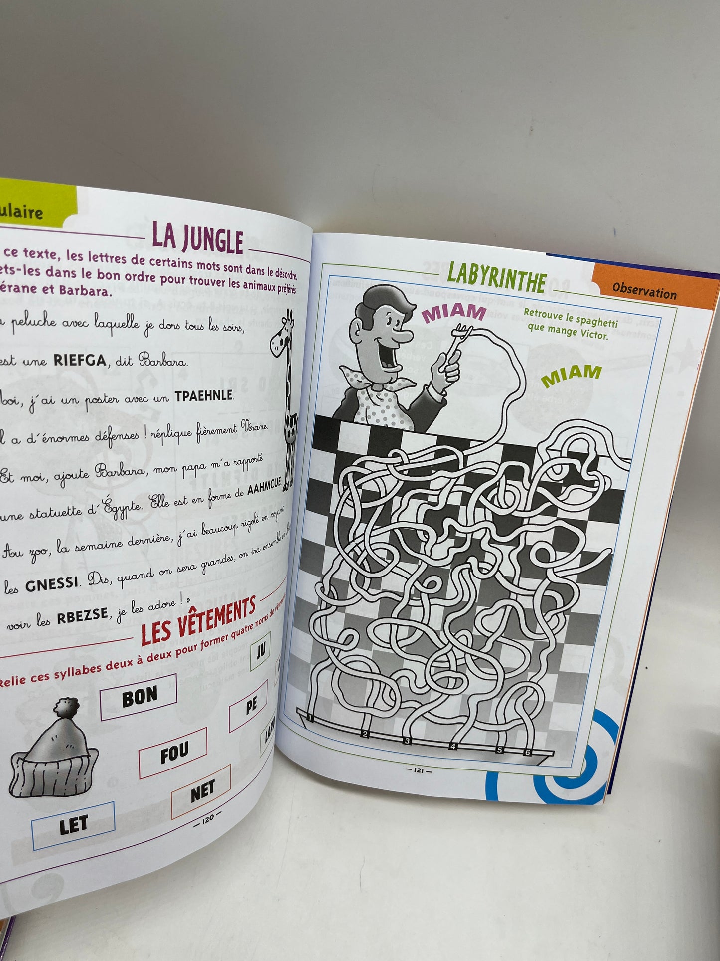 livre exercices d’activité Jouet pour réviser du ce1 au ce2 7 à 8 ans Neuf Methode Boscher Neuf