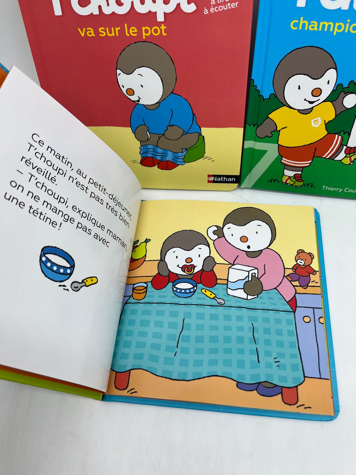 Lot de 3 livres Tchoupi Histoire à lire et à écouter neuf jamais ouvert !