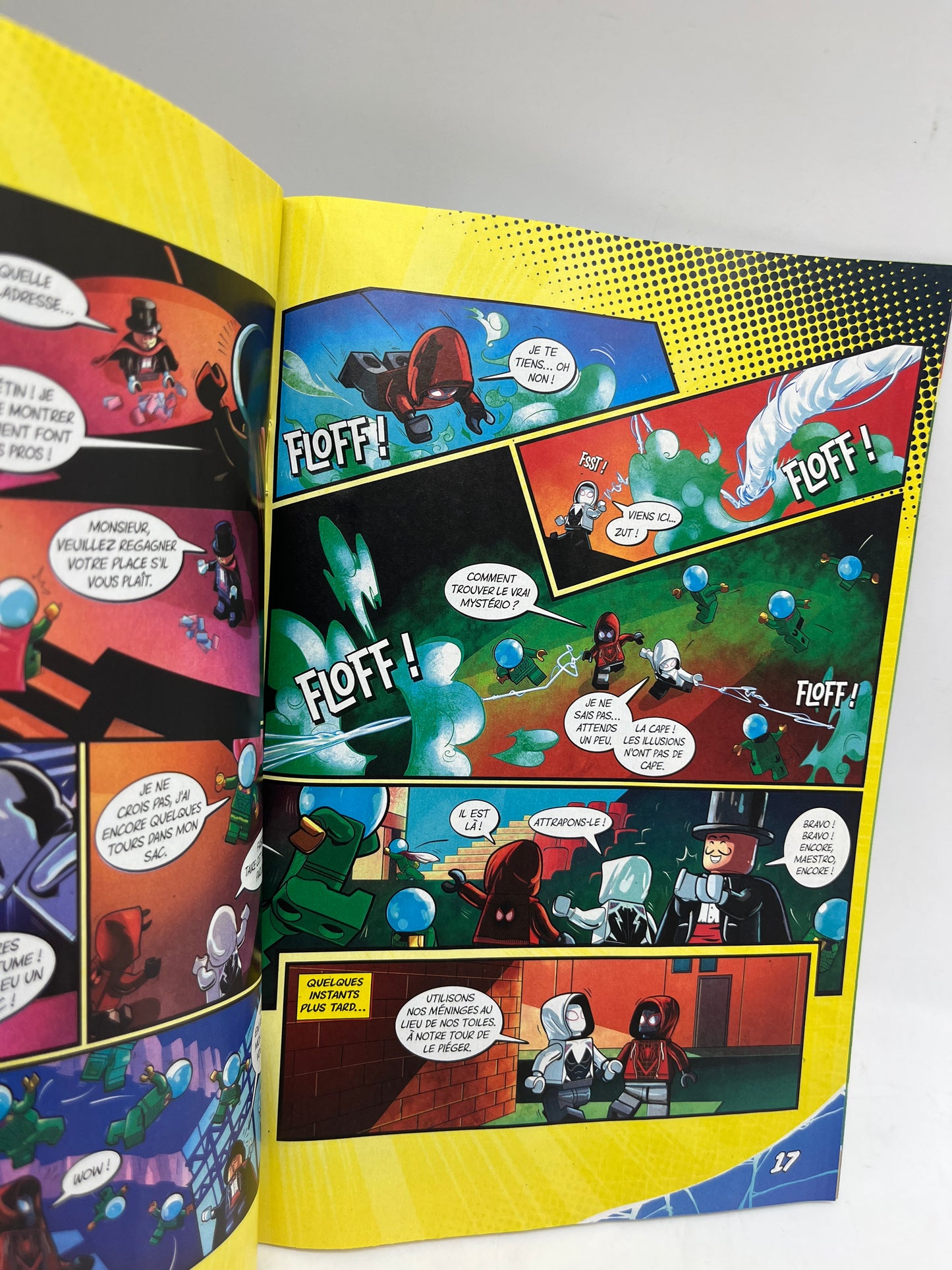 livre d’activité Magazine Lego Marvel comics avec sa mini figurine Garnage Neuf !