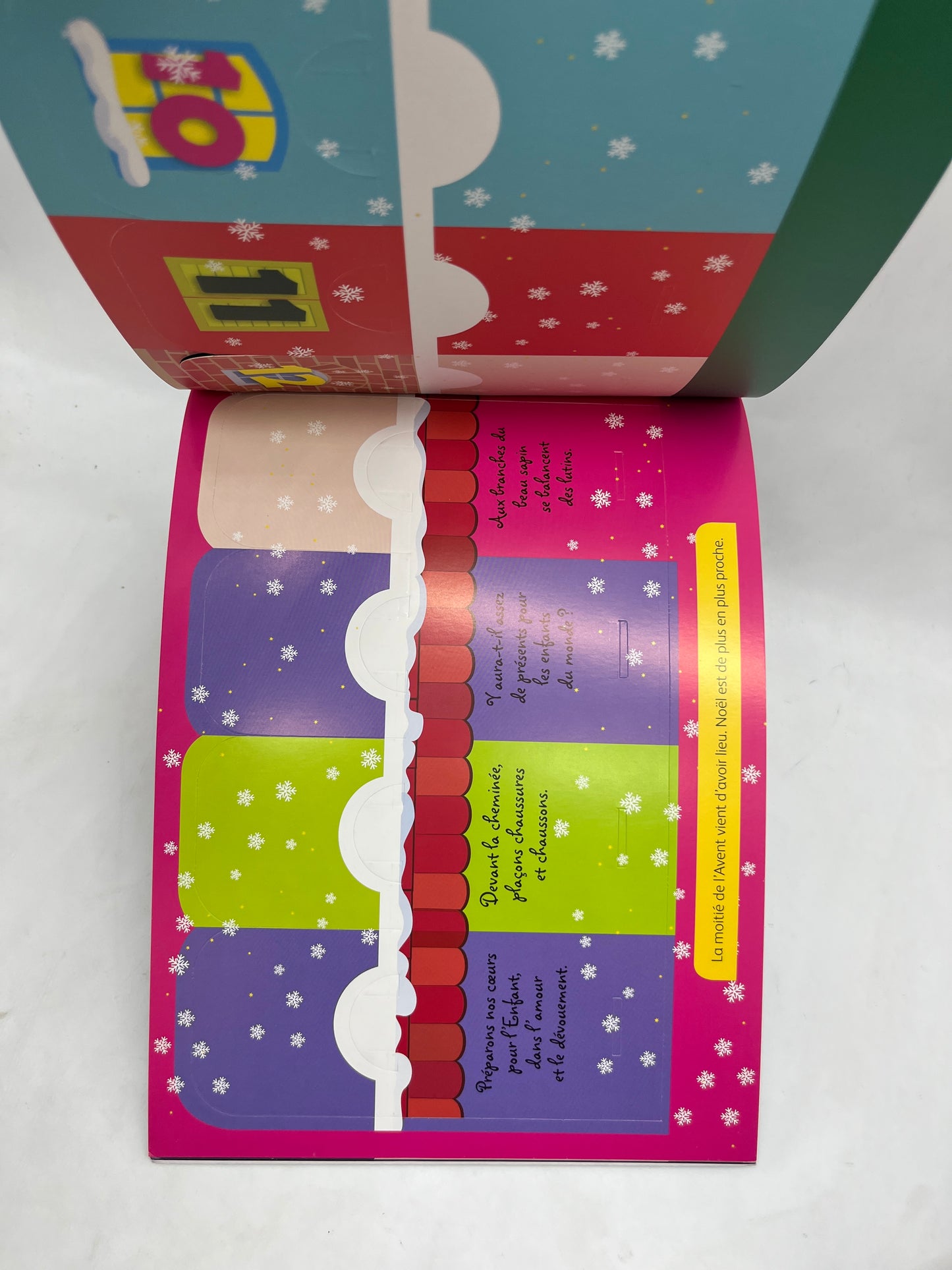 pack d’activité créative créer ton Calendrier de l’avent Pliages 4-8 ans Neuf sans ciseaux ni colle