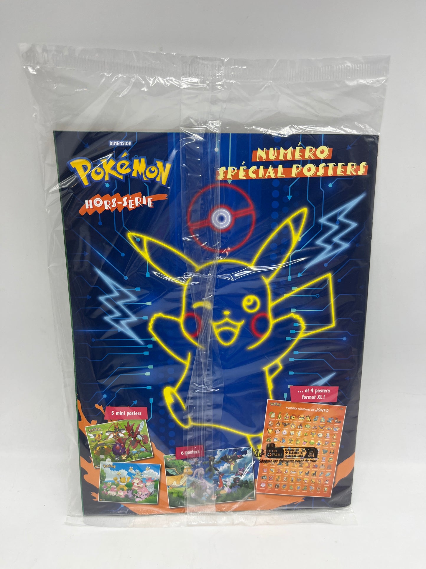 Livre d’activité Magazine Pokémon Hors series avec ces bracelets et son paquet de carte neuf