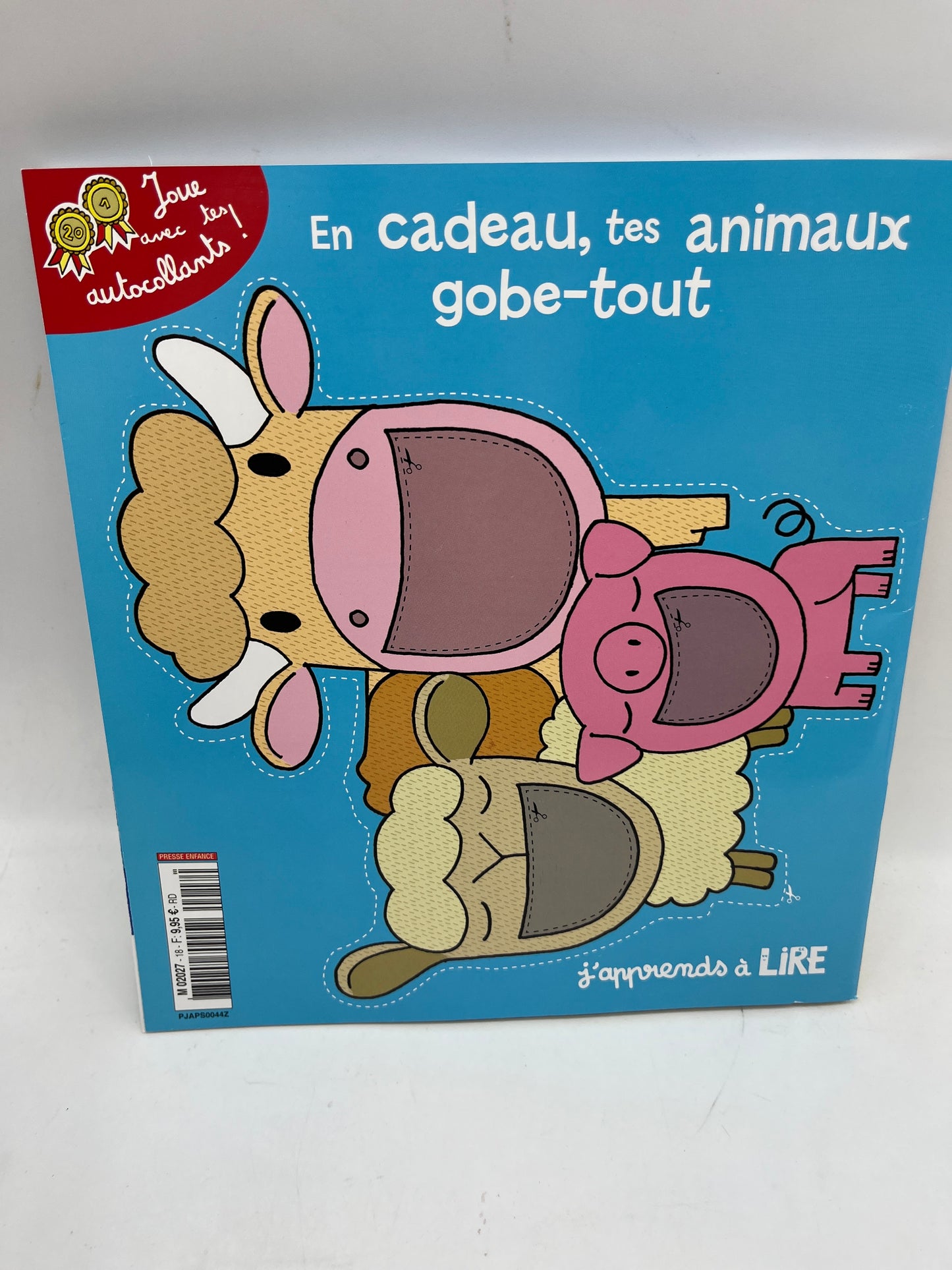 Livre d’activité j’apprends à lire avec ses 170 stickers neuf thème à la ferme Neuf