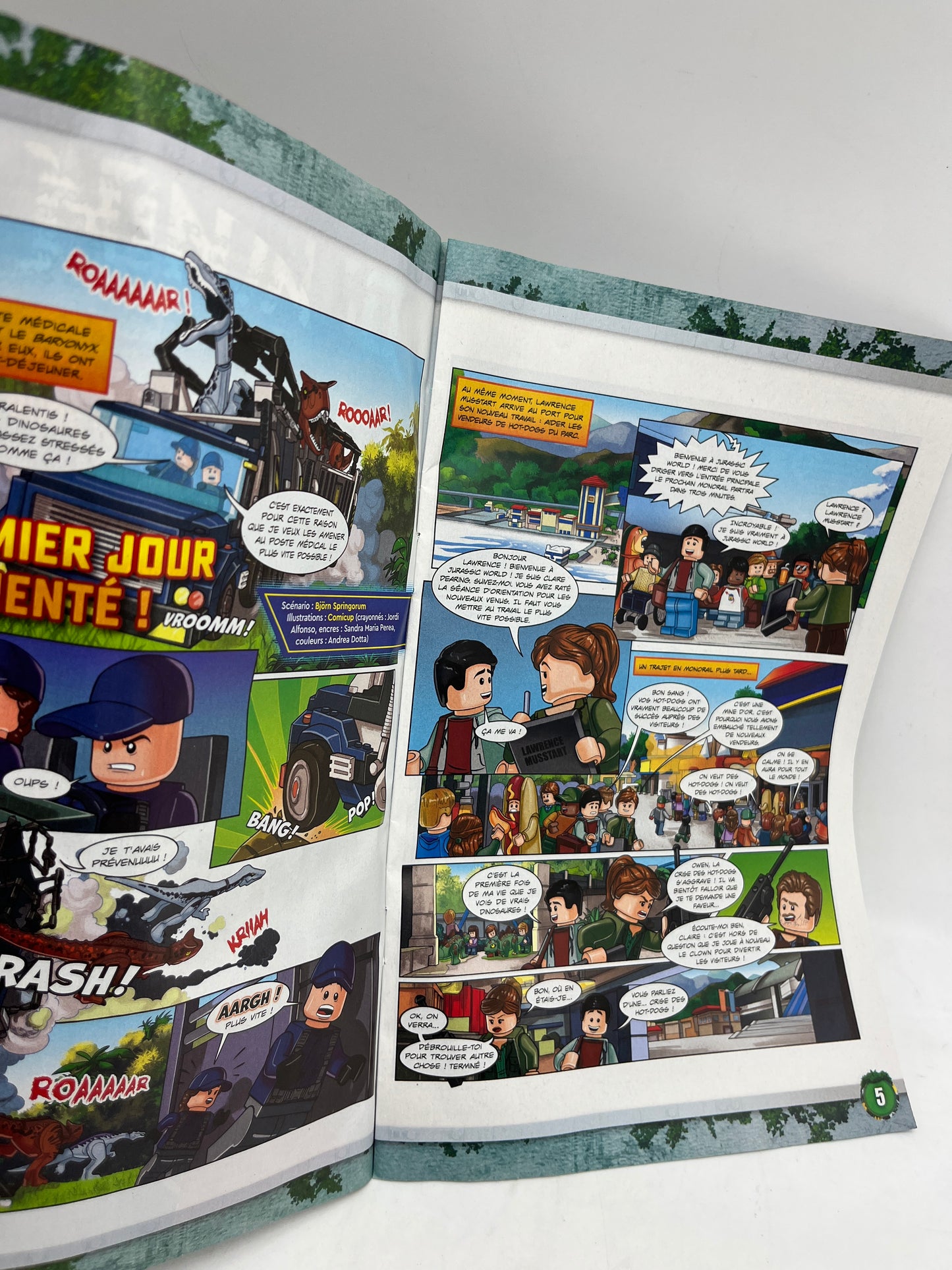 Livre d’activité Magazine Lego Jurassic World comics sa mini figurine Raptor numéro 10 neuf sous blister