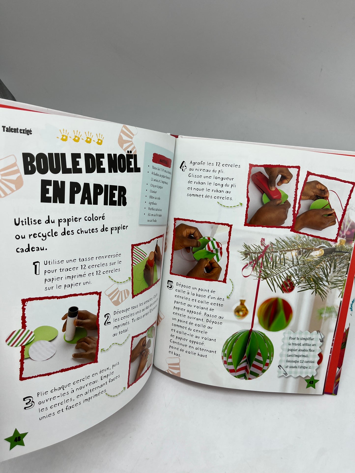 Livre de Noël Création de Noël activités manuelle créative Neuf
