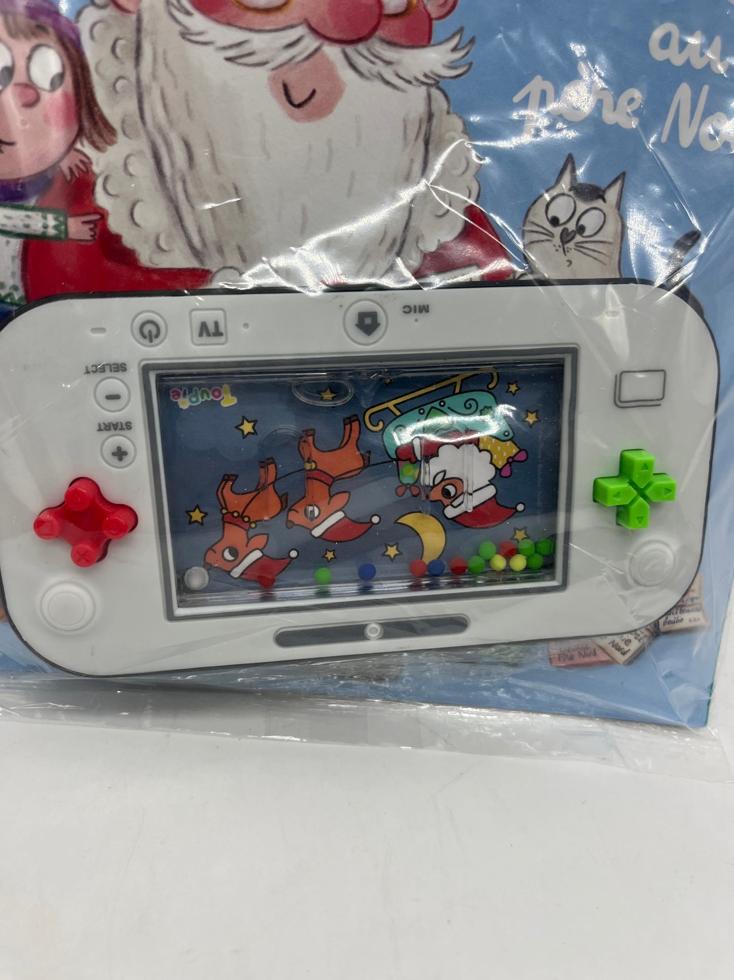livre d’activité Magazine Toupie spécial Noël avec son jeu d’eau gamewater Neuf !