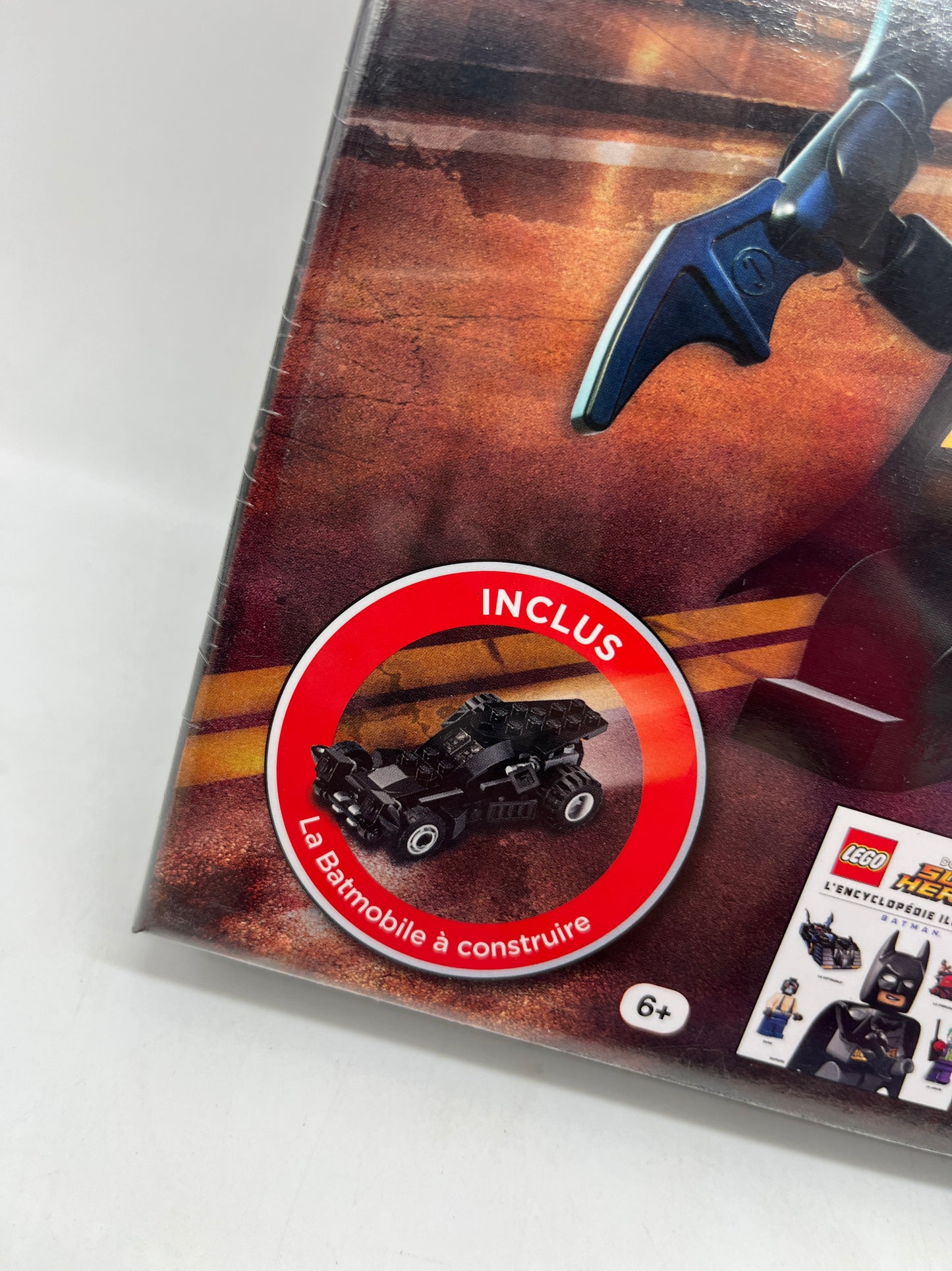 Livre Le super coffret Lego Batman DC comics Super héros avec sa batmobil à construire +ces 3 livres Neuf