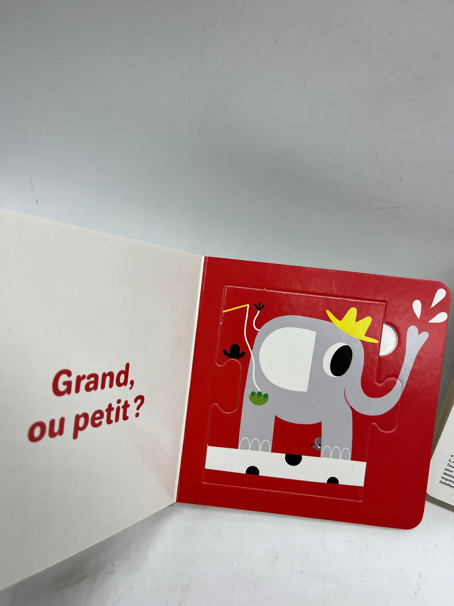 Lot de 2 ivres Puzzle tout cartonner thème A la ferme Neuf