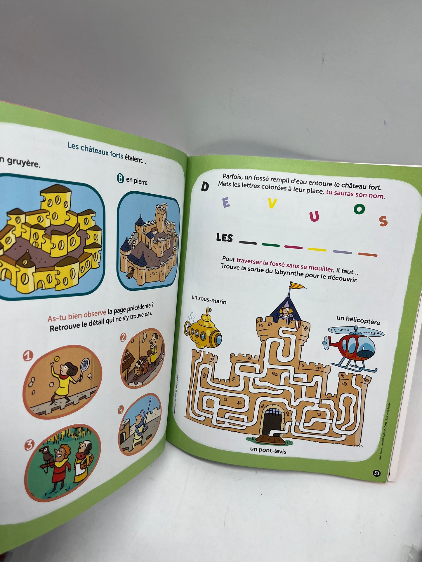 livre d’activite magazine Toboggan 3/2/1 … rentrée ! Neuf