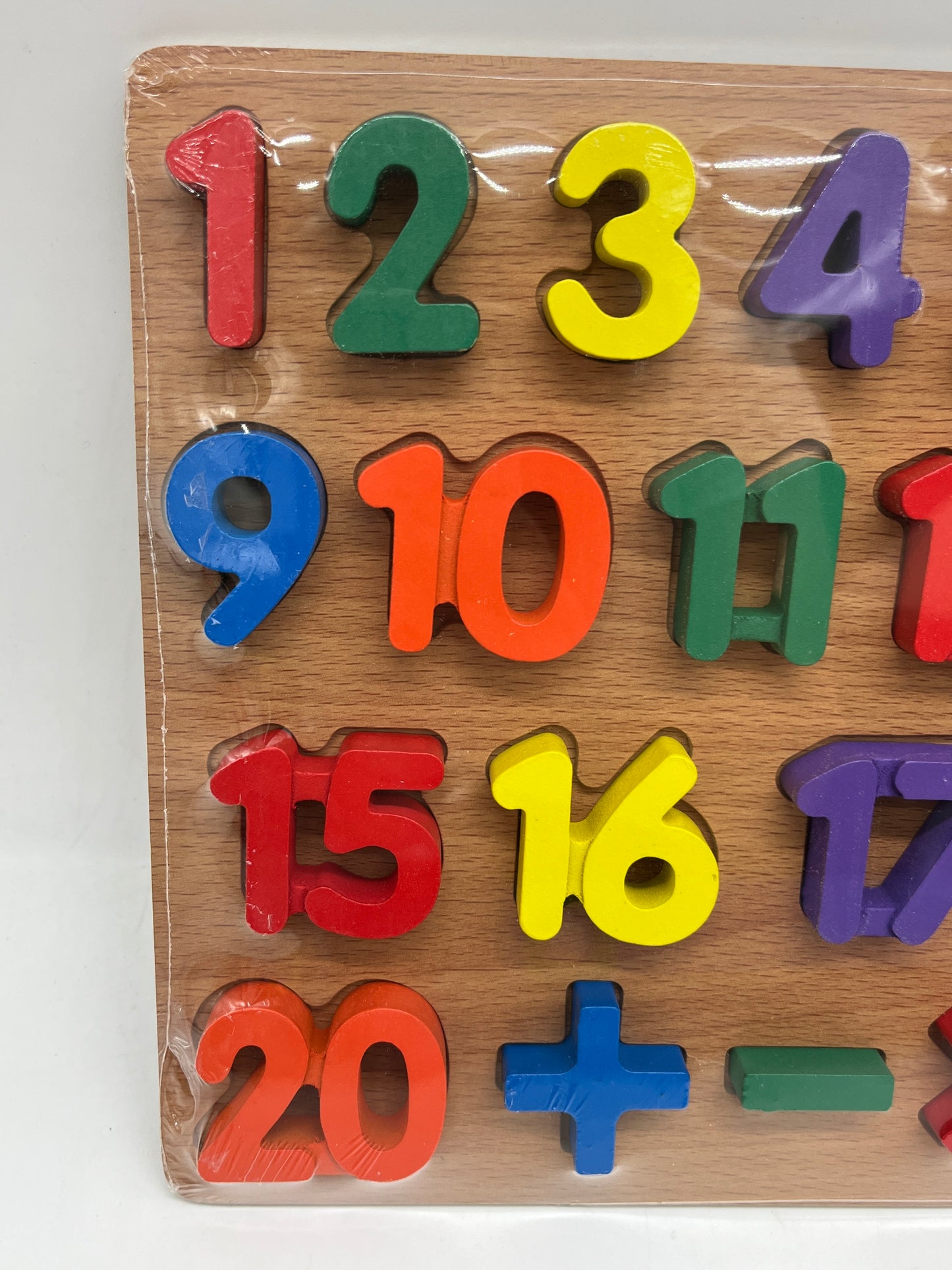 Jouet jeu activités apprentissage
Puzzle en bois Type Montessori J’apprends à compter les chiffres avec ces pièces en relief Neuf