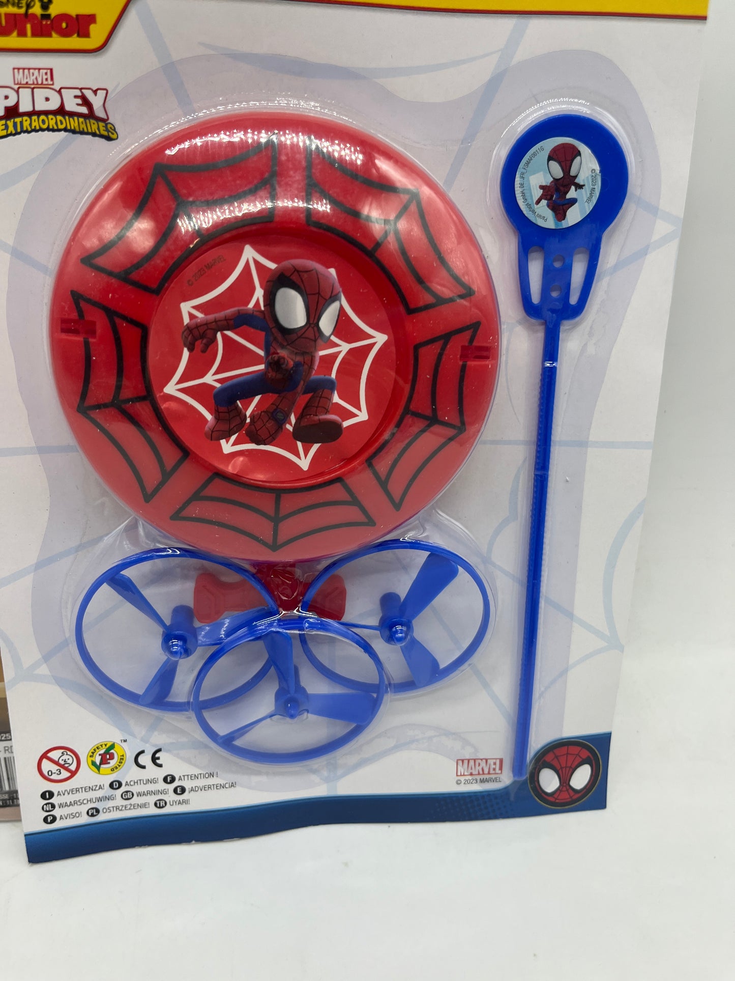 Livre d’activité magazines Disney Spidey avec son lance d’hélices Spiderman Marvel Neuf