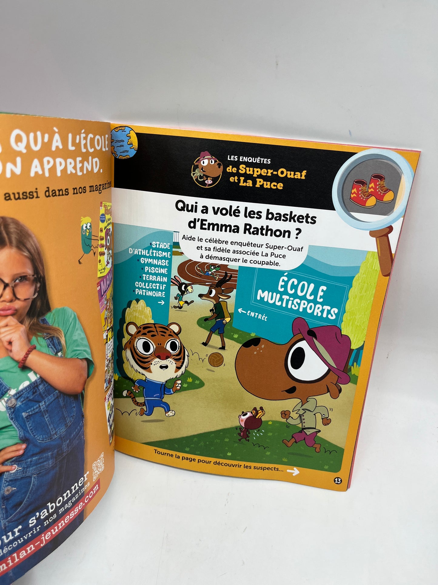 livre d’activite magazine Toboggan 3/2/1 … rentrée ! Neuf