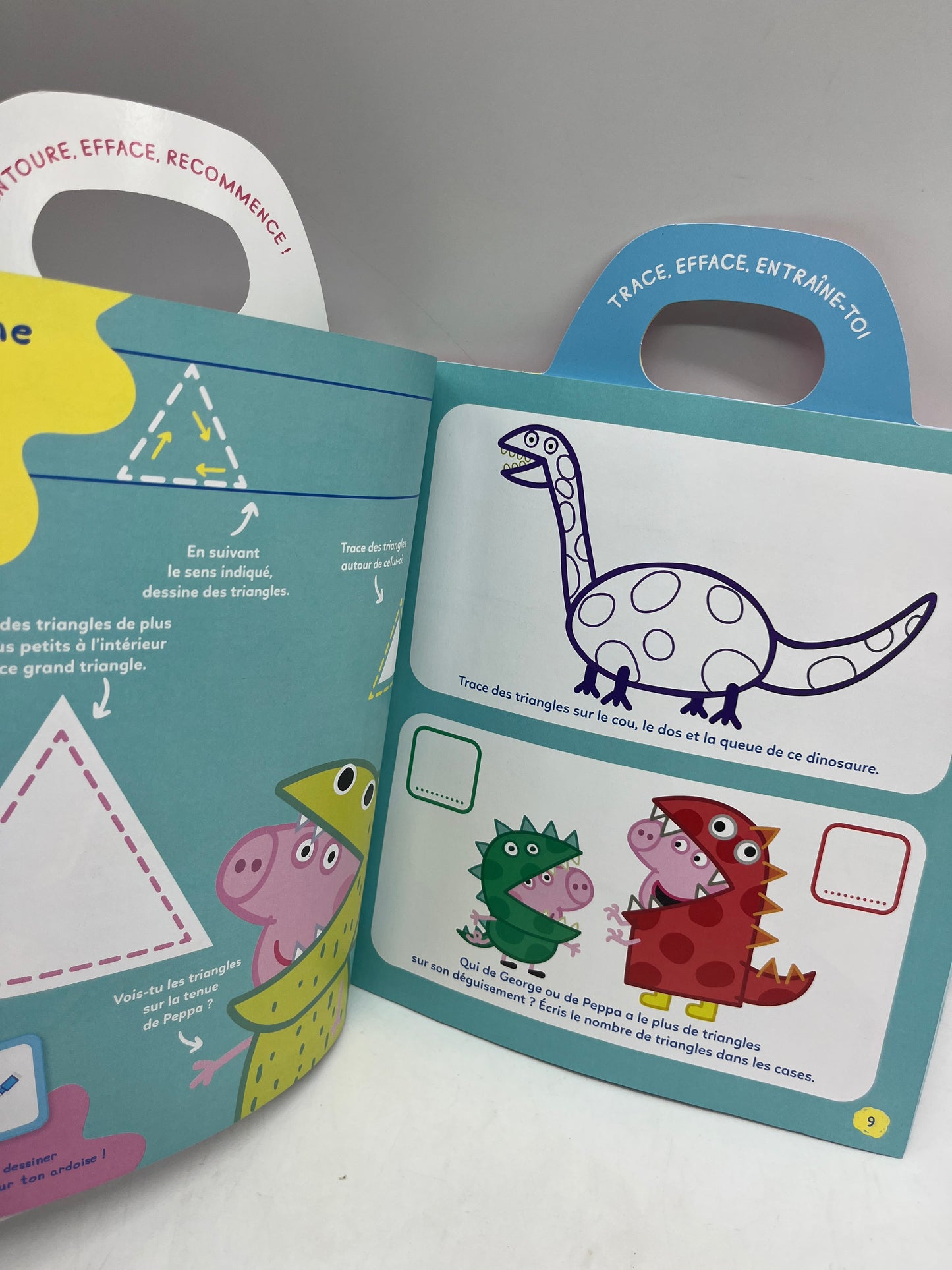 Livre d’activités Magazine Je Joue j’apprends Peppa pig Mon année de maternelle 80 gommettes couleur lettre chiffres numéro 48 Neuf