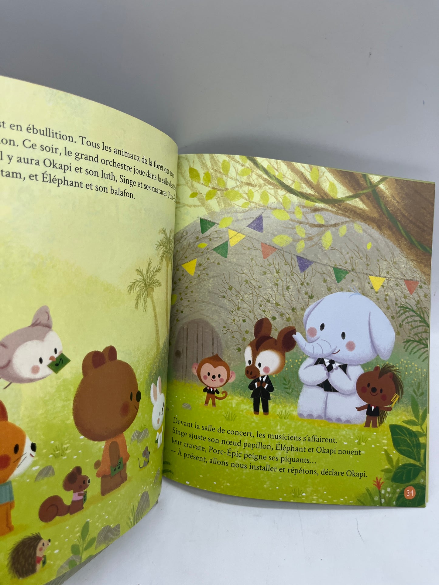 Livre d’activité magazines Histoires pour les petits avec Cd modèle C’est le concert des copains ! Juin 2023 Neuf