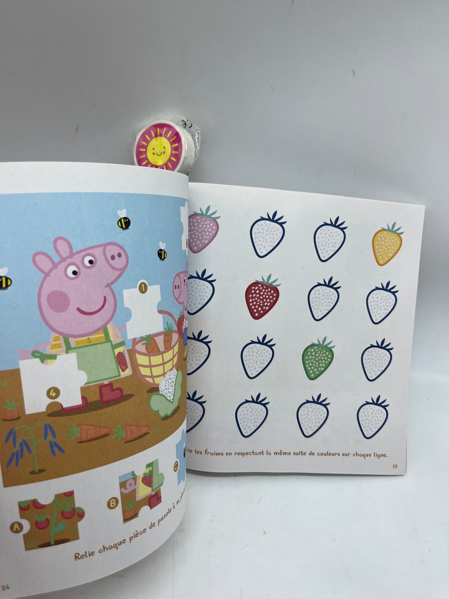 Livre d'activité 3- 6 ans 100% jeux Peppa pig Neuf avec son crayon Histoire jeux Thème Hiver Neuf (Copier)