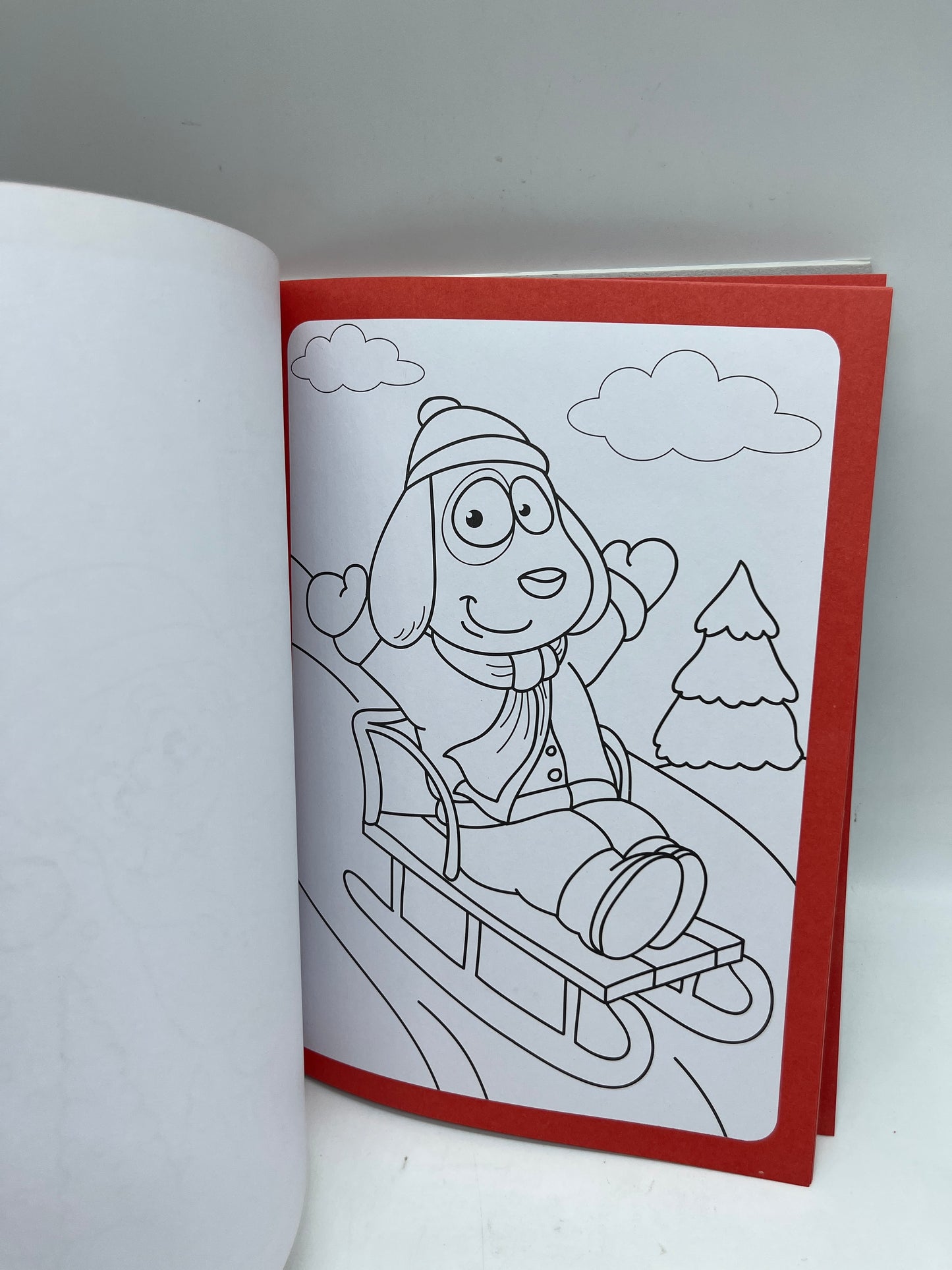 Livre d’activité Colorie avec le Père Noël 🎅🏾 mon beau coloriage avec ces 4 feutres et gommettes Neuf