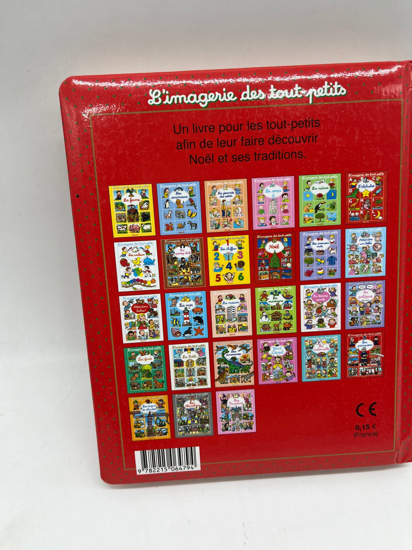 livre imagier Imagerie des touts petits Éditions Fleurus Thème Les pompiers Neuf jamais ouvert