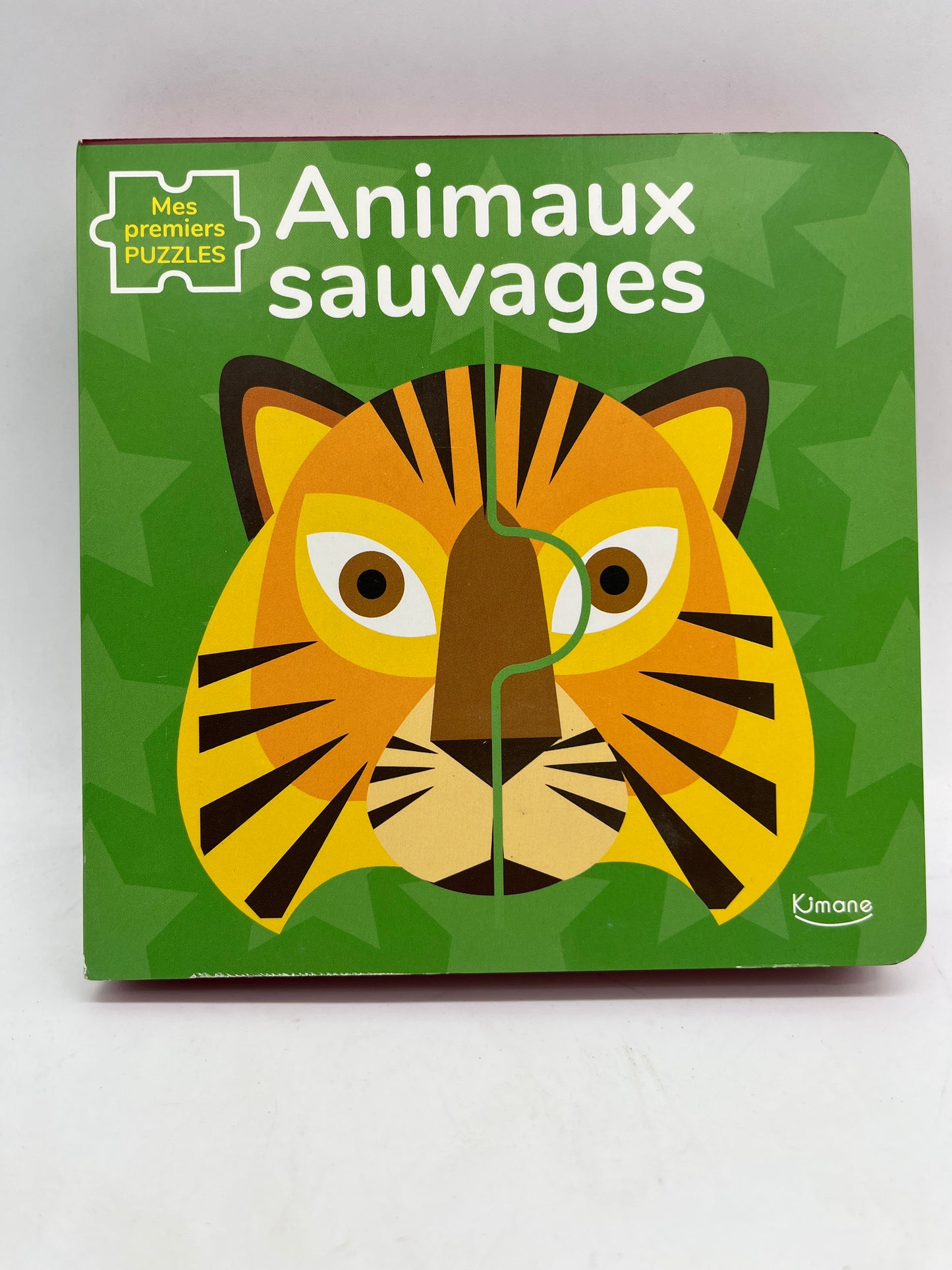 Mon Livre Puzzle thème les animaux sauvages Neuf édition Kimane