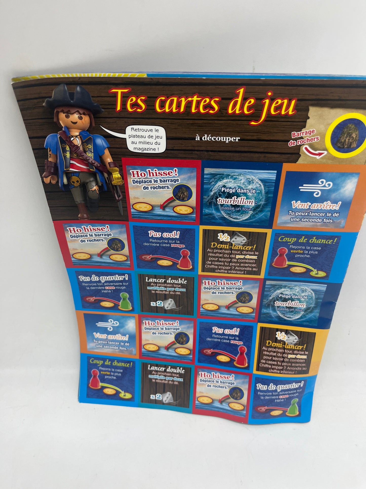 Livre D’activité magazine Playmobil mag presse avec sa figurine Steven le pirate jamais ouvert Neuf