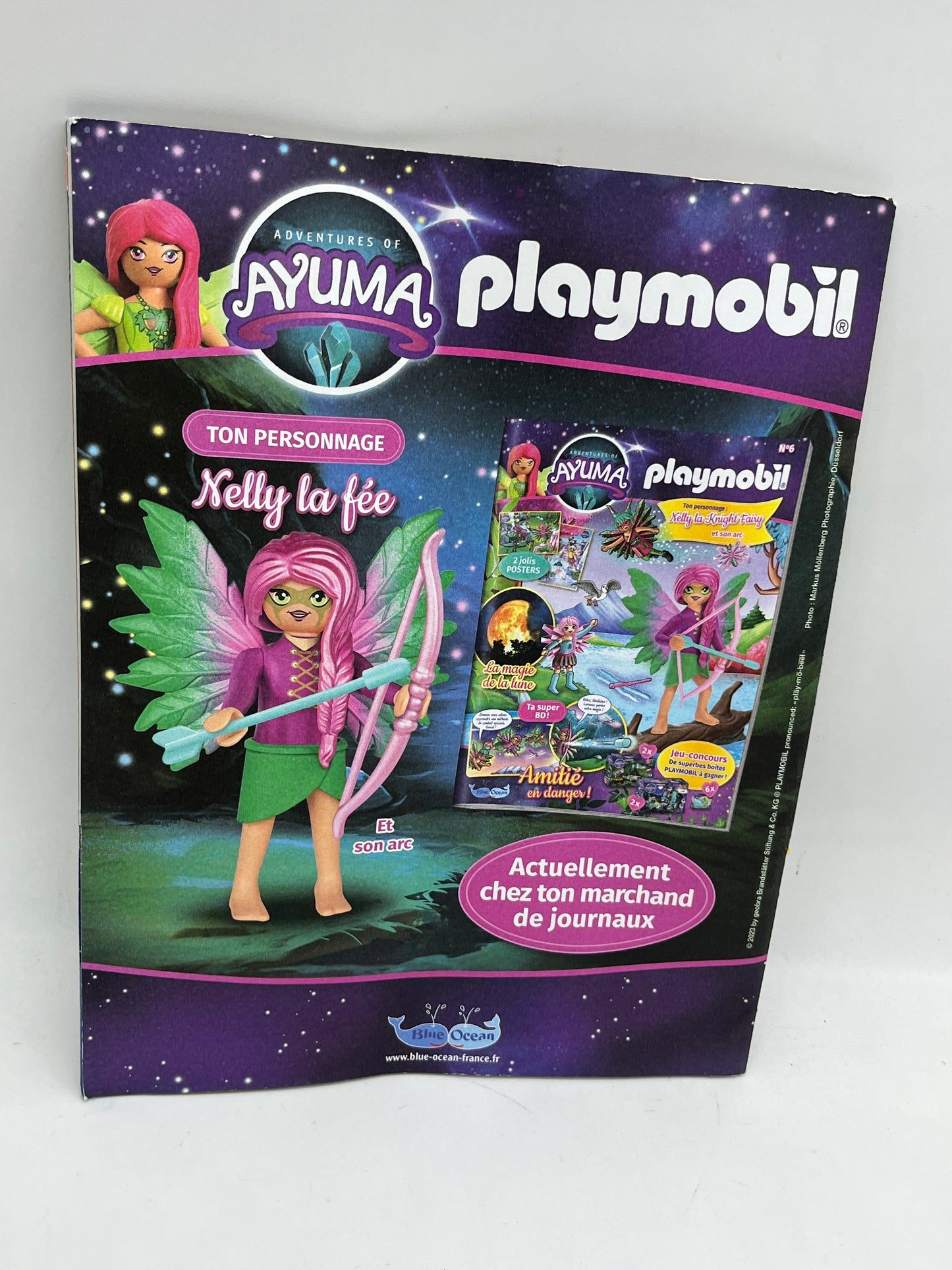 Livre D’activité magazine Playmobil Wiltopia avec sa figurine Tigre jamais ouvert Neuf