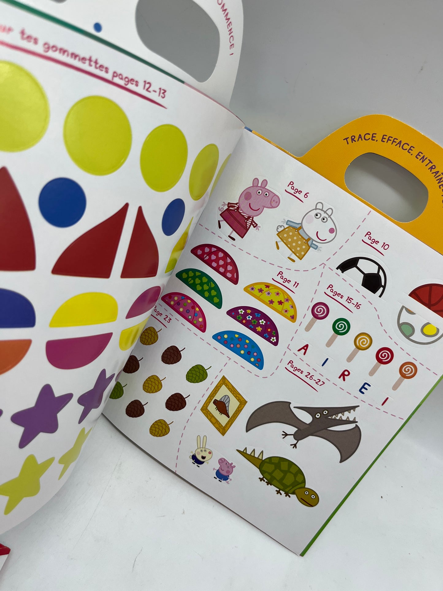 Livre d’activités Magazine Je Joue j’apprends Peppa pig Mon année de maternelle 80 gommettes couleur lettre chiffres numéro 43 Neuf