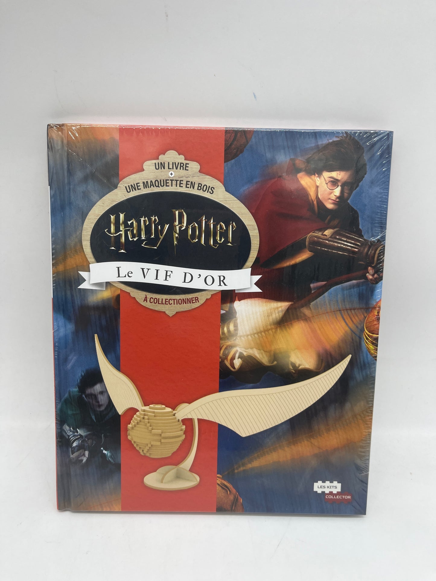 Livre Harry Potter Les kits collectors avec sa maquette à construire modèle le Vif d’or Neuf sous blister