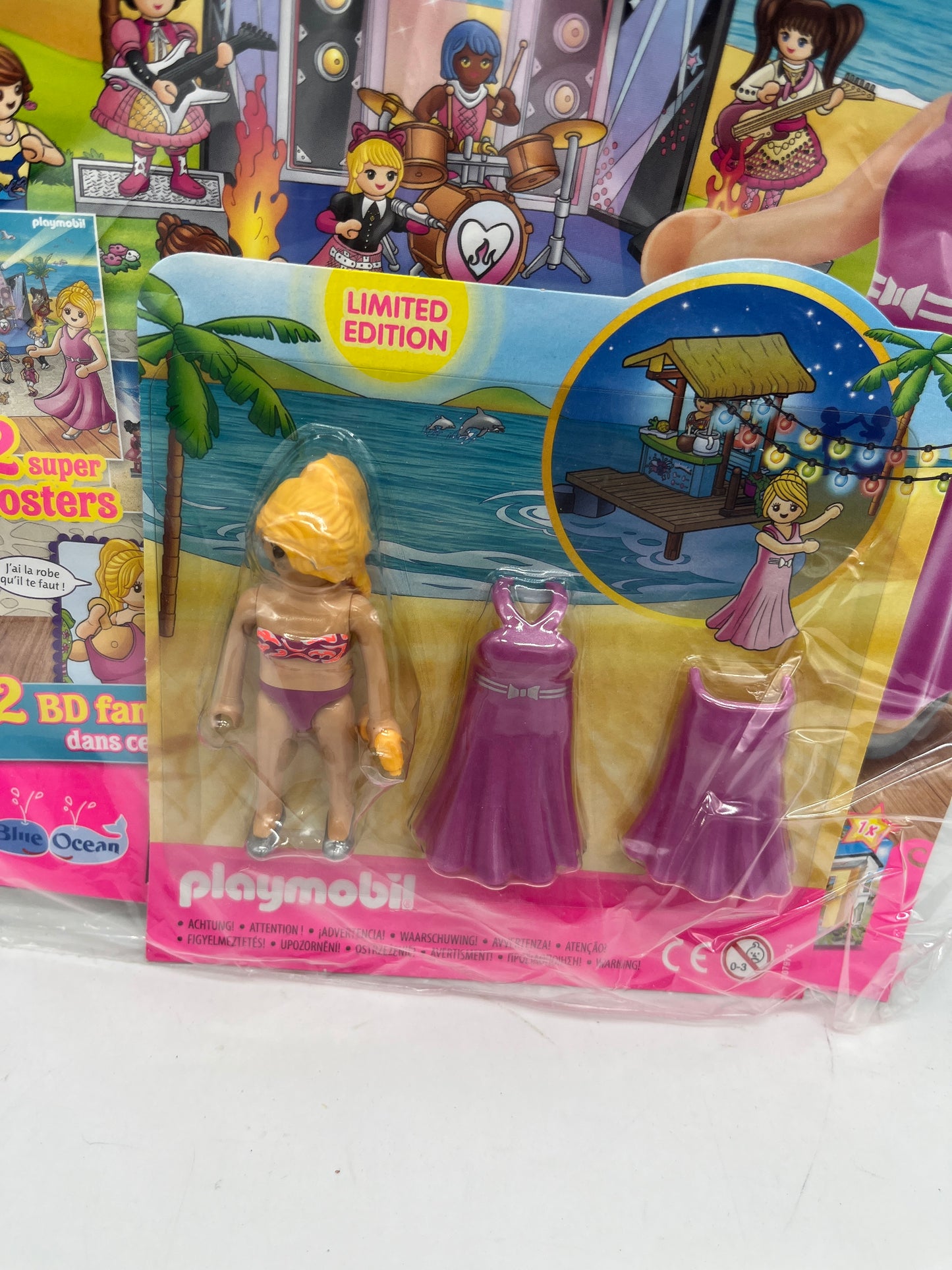 Livre D’activité magazine Playmobil girls avec sa figurine MYA la styliste jamais ouvert Neuf