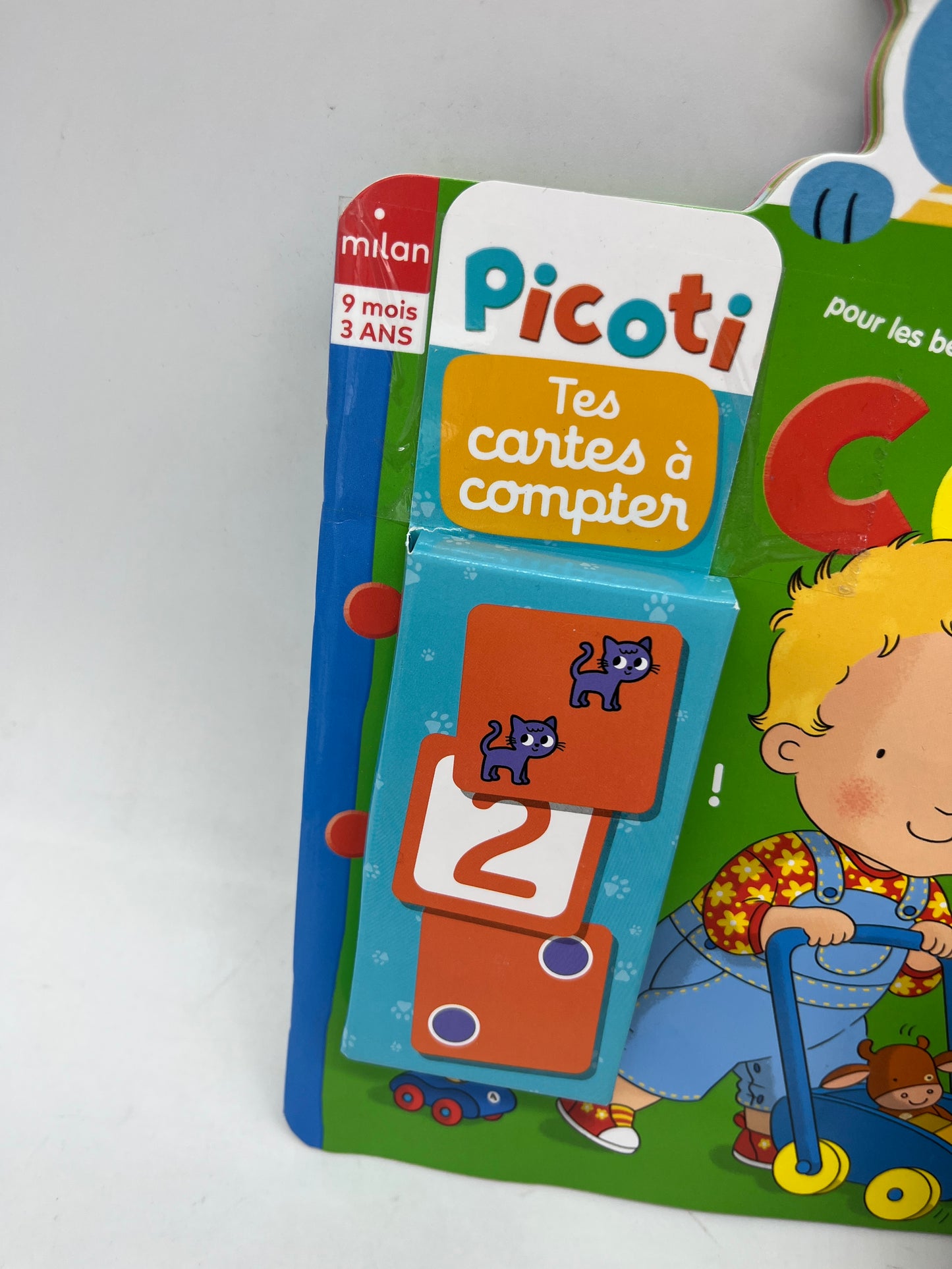 livre d’activité Magazine Picoti avec ces cartes pour apprendre à compter Neuf