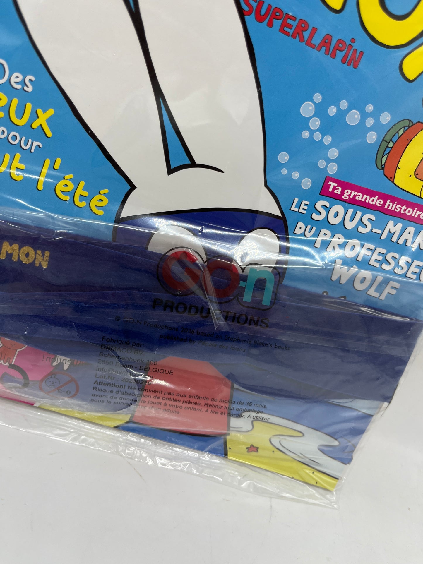 Livre d’activité Magazine Disney Simon Lapin blanc avec son masque Neuf sous blister