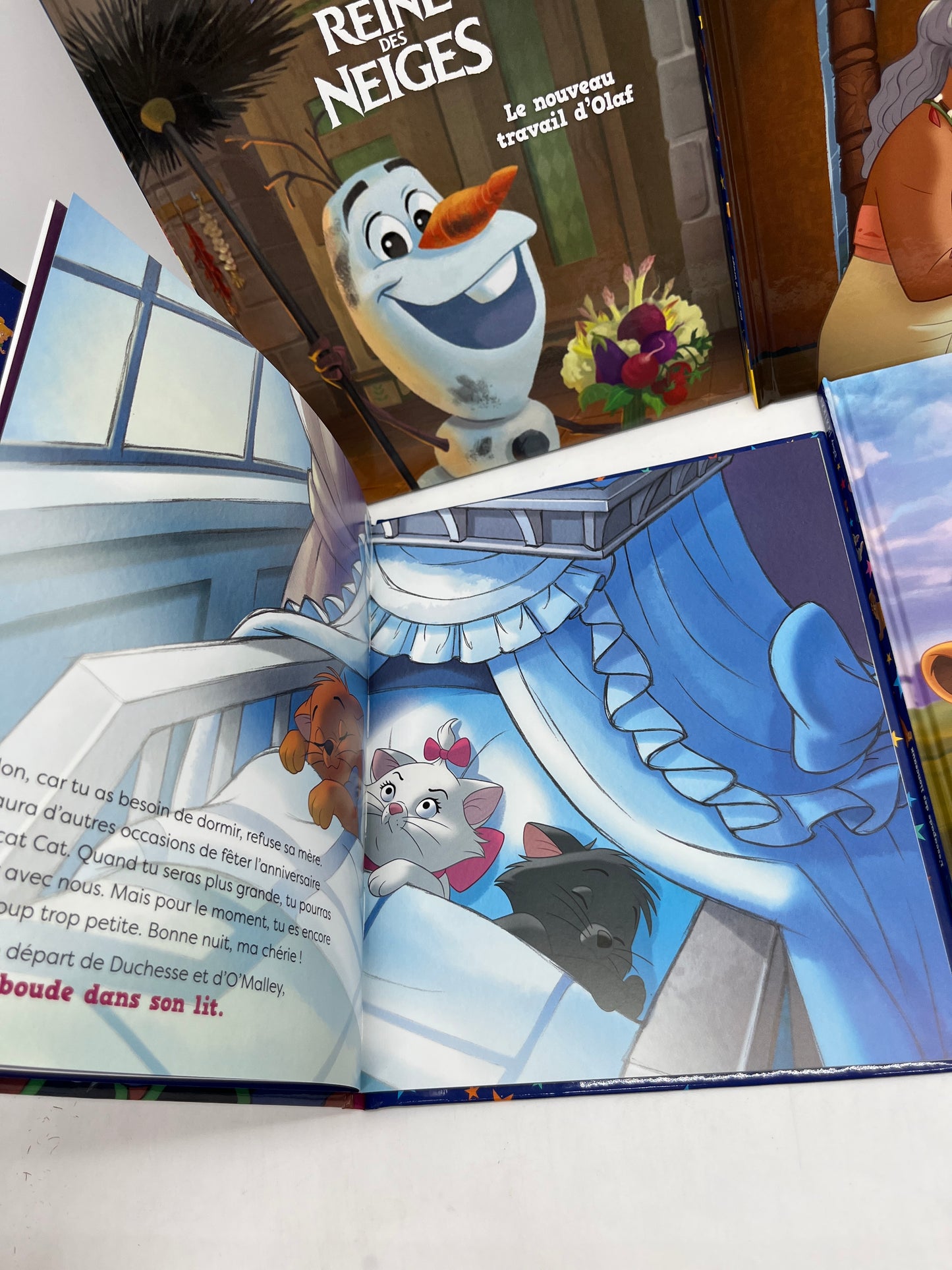 Lot de 4 livres Disney collection Nouvelles histoires Princesses Roi lion Neuf