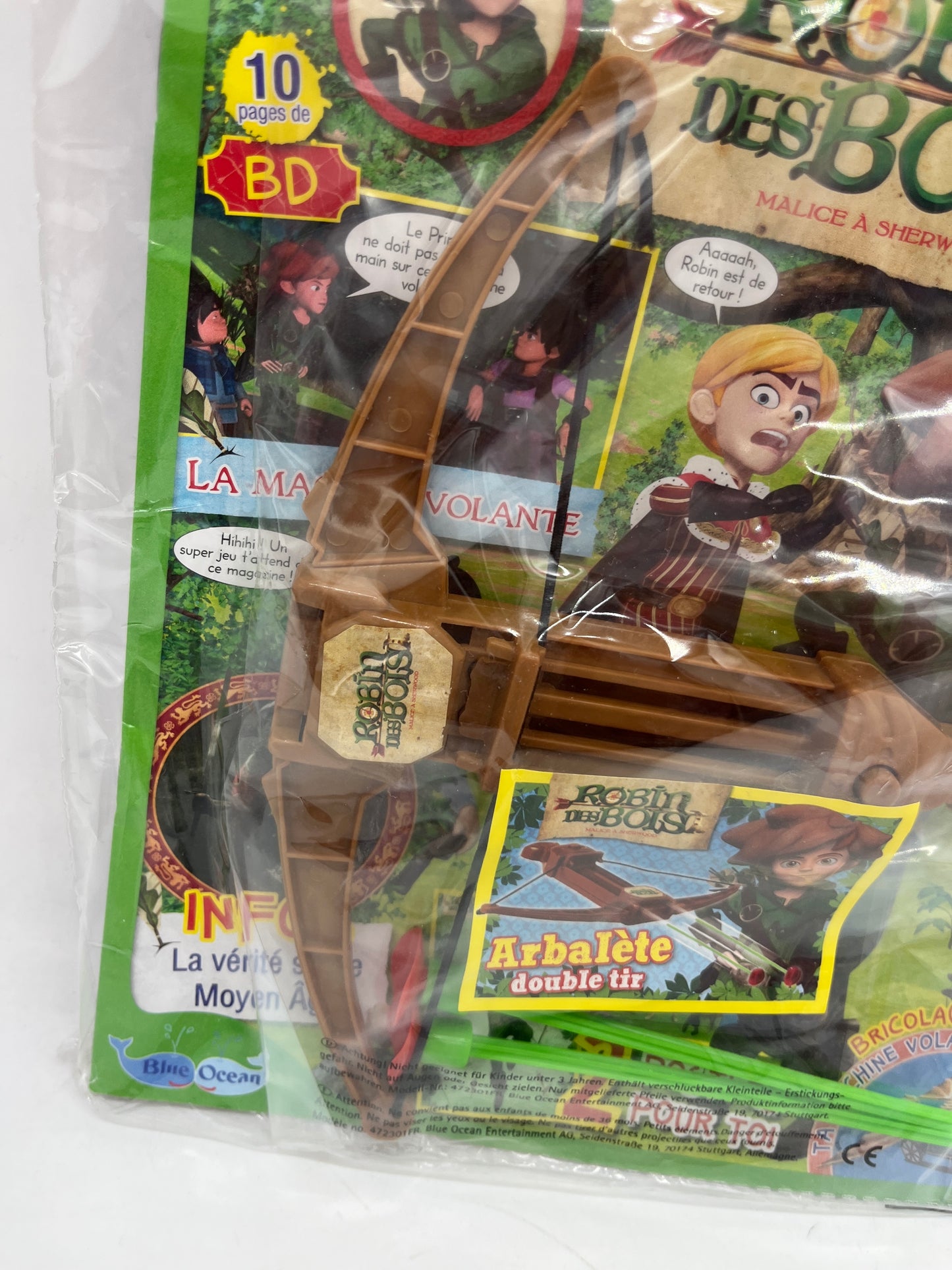 Livre d’activité Magazine disney Robin des bois avec son arc et ses flèches Neuf