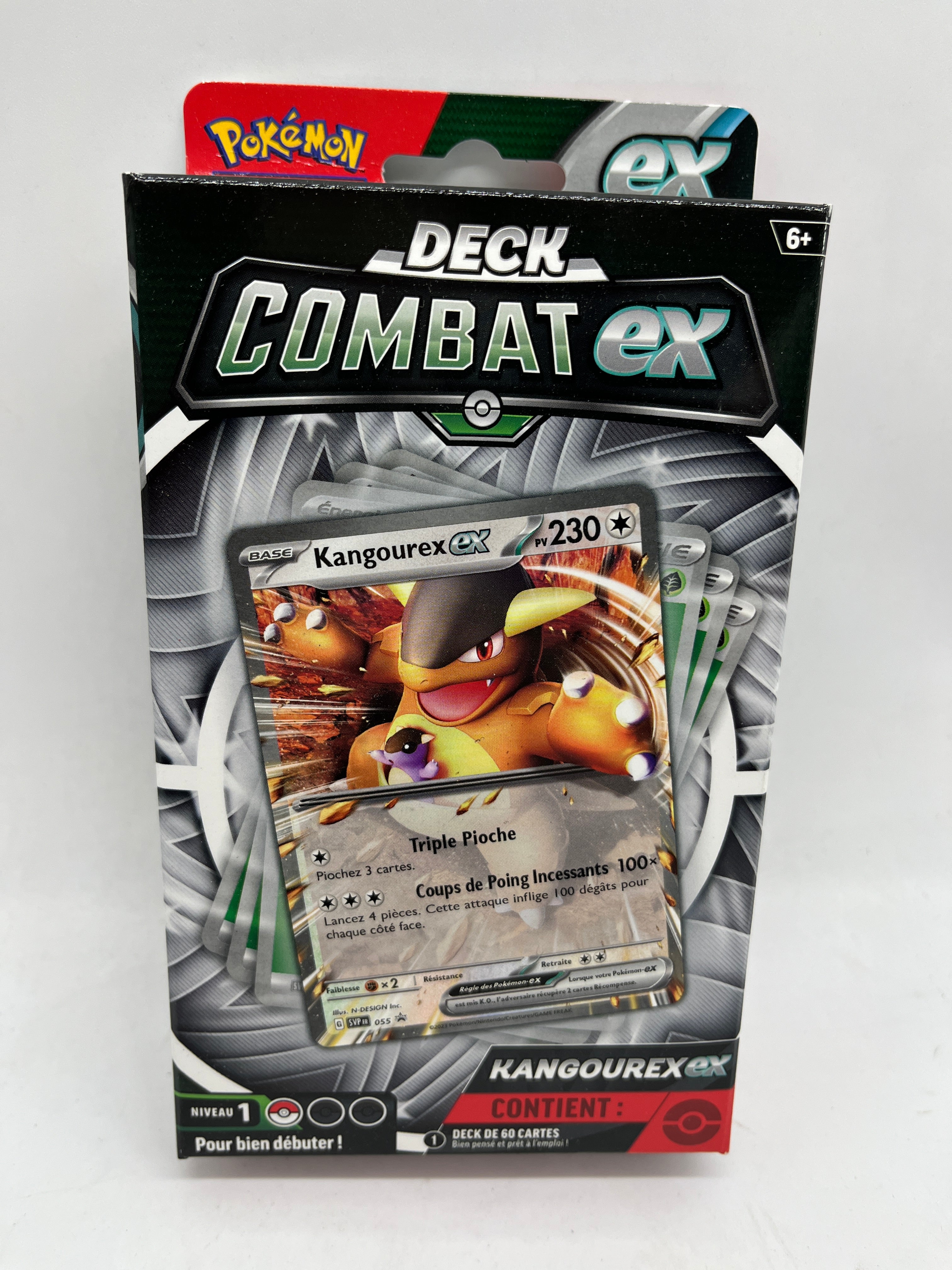 Pokémon Deck Combat Amphinobi/Kangourex 60 Cartas (em Francês Pokémon Deck Combat Amphinobi/Kangourex 60 Cartas (em Francês