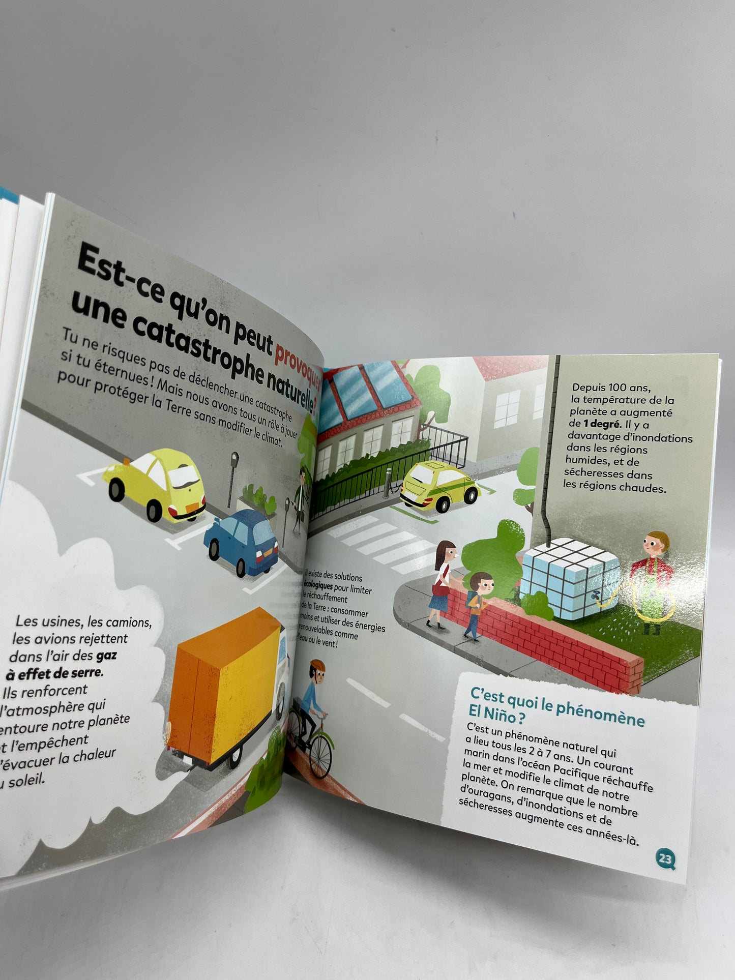 Livre histoire Mes questions thème les catastrophes naturelles à partir de 7 ans Neuf