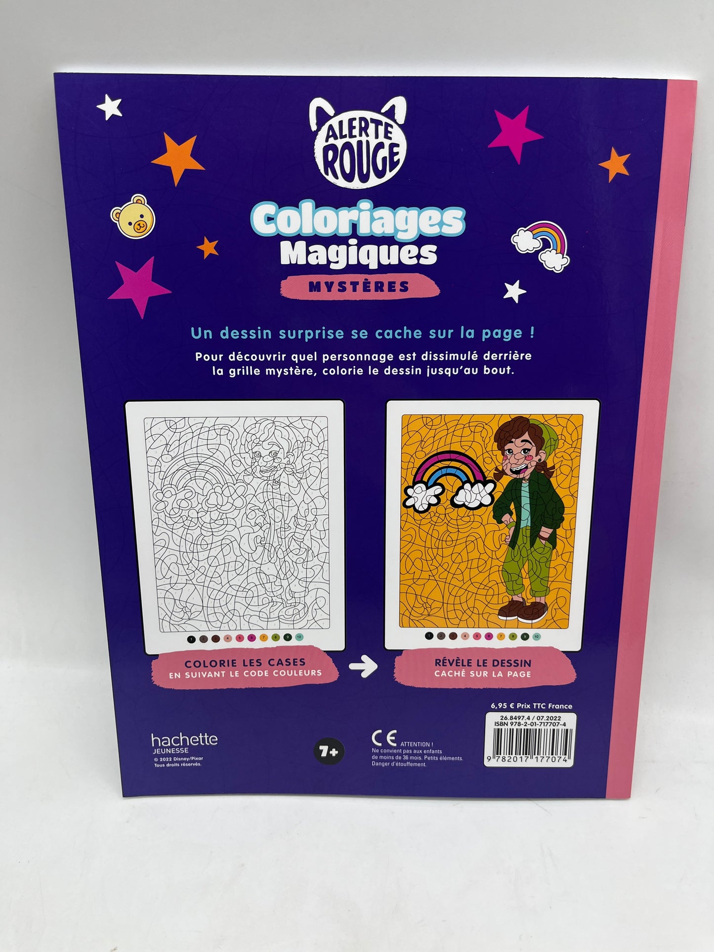 Livre d’activités les ateliers Coloriages magique à colorier Disney spécial Alerte rouge Neuf