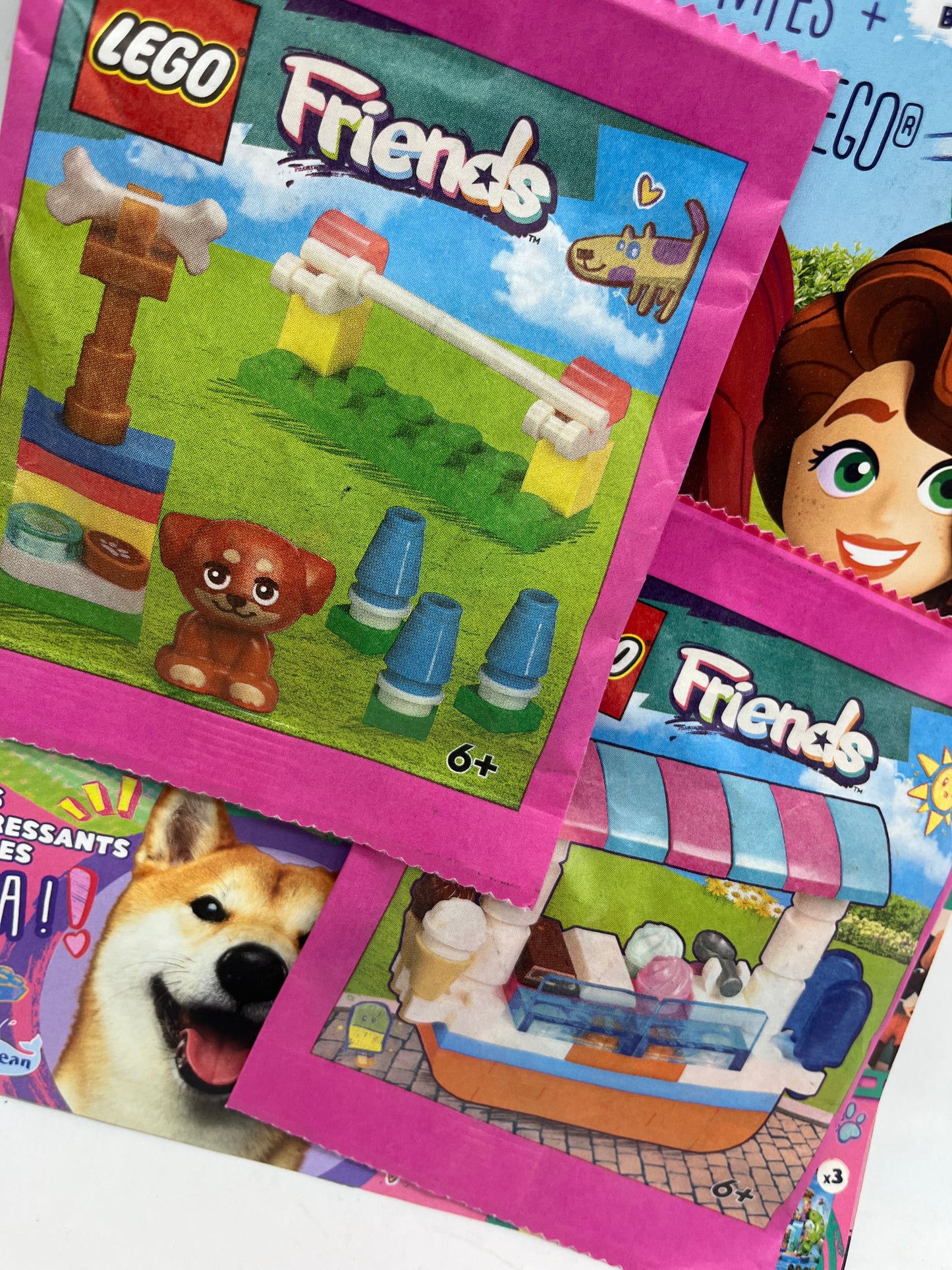 livre d’activité Magazine Lego Friends avec ces 2 sachets à construire Neuf !