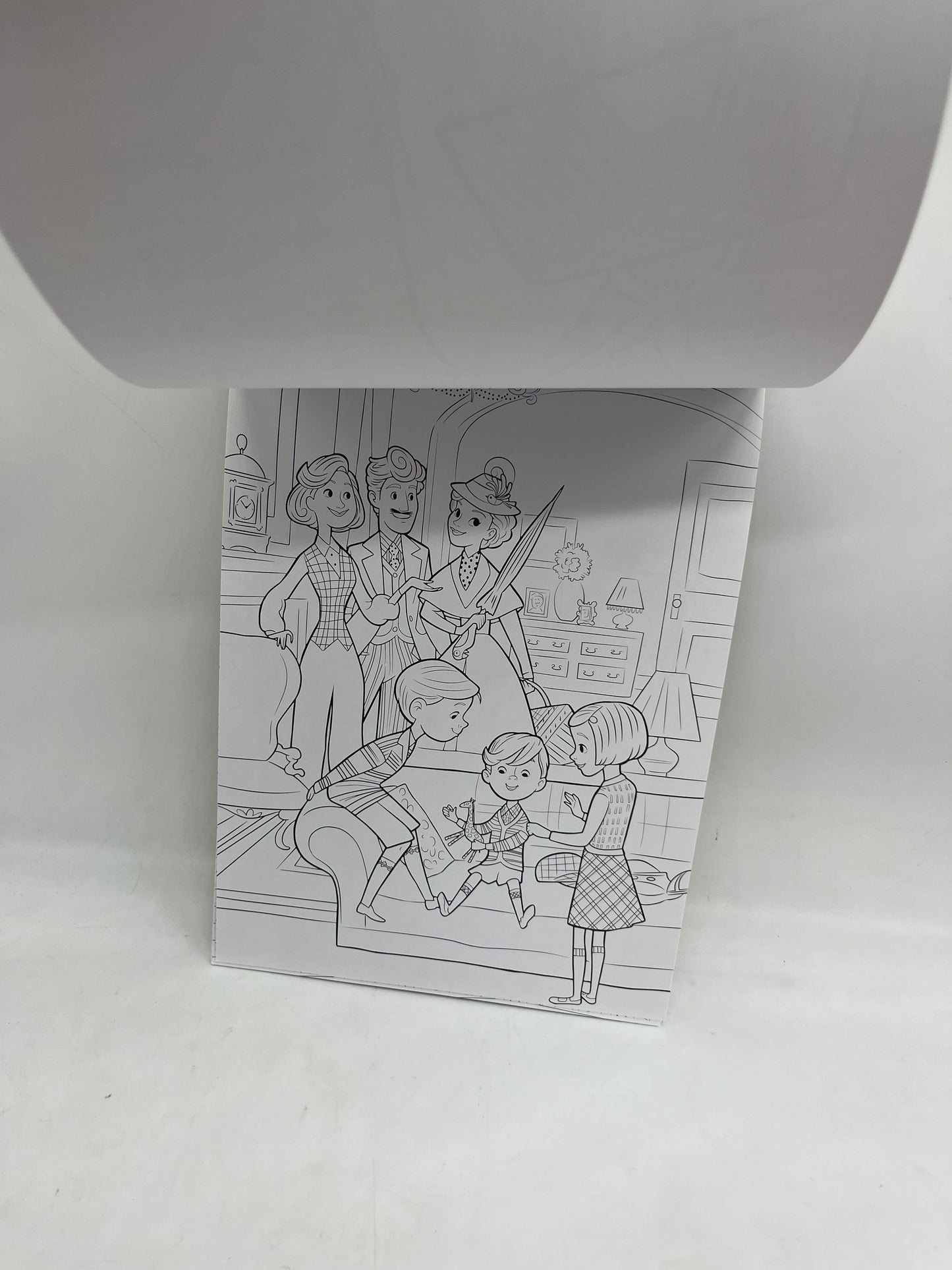 Livre d’activités les ateliers Coloriages Anti-stress Mary Poppins Adulte Monde de DisneyNeuf