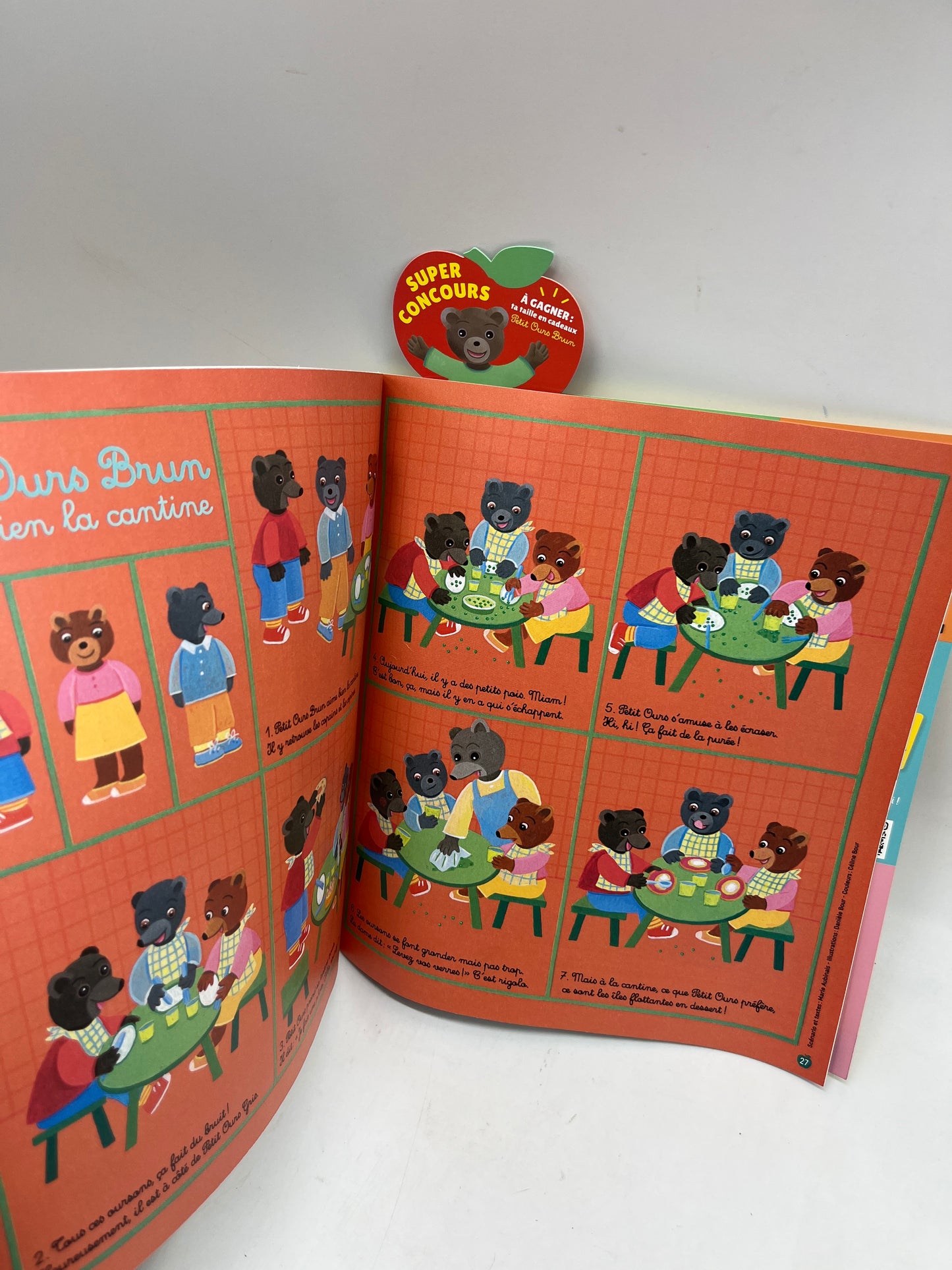 livre d’activité Magazine Pomme d'api Bon appétit les amis octobre 2023 Neuf !
