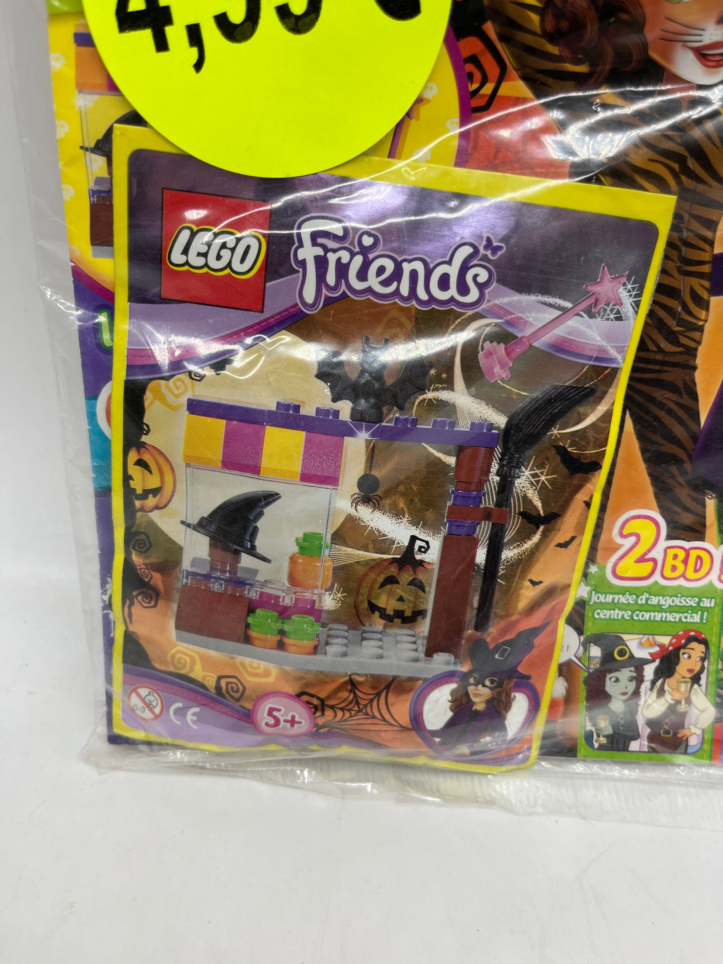 livre d’activité Magazine Lego Friends avec son sachet à construire numéro 4 Neuf