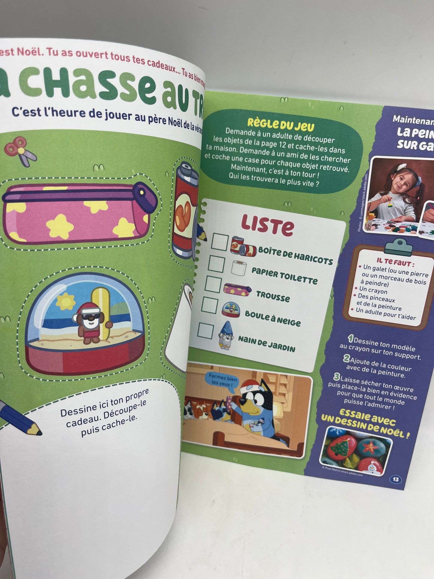 Livre d’activité magazine Bluey disney numéro 10 avec ses 35 autocollants Neuf