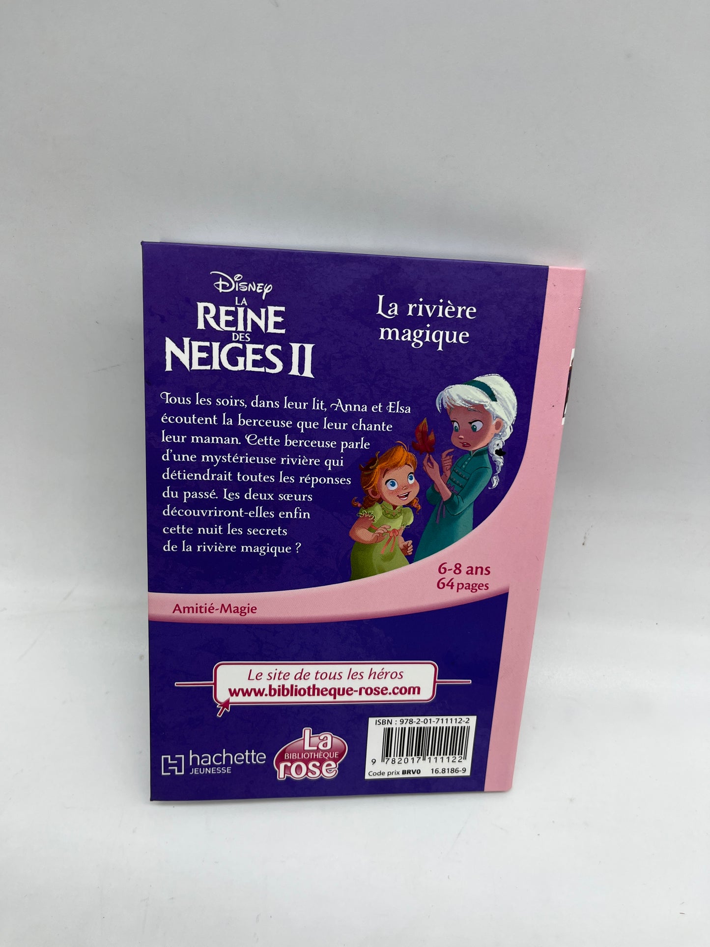 Livre histoire Ma bibliothèque rose Mes premières lectures La reine des neiges 2 la rivière magique Disney Neuf