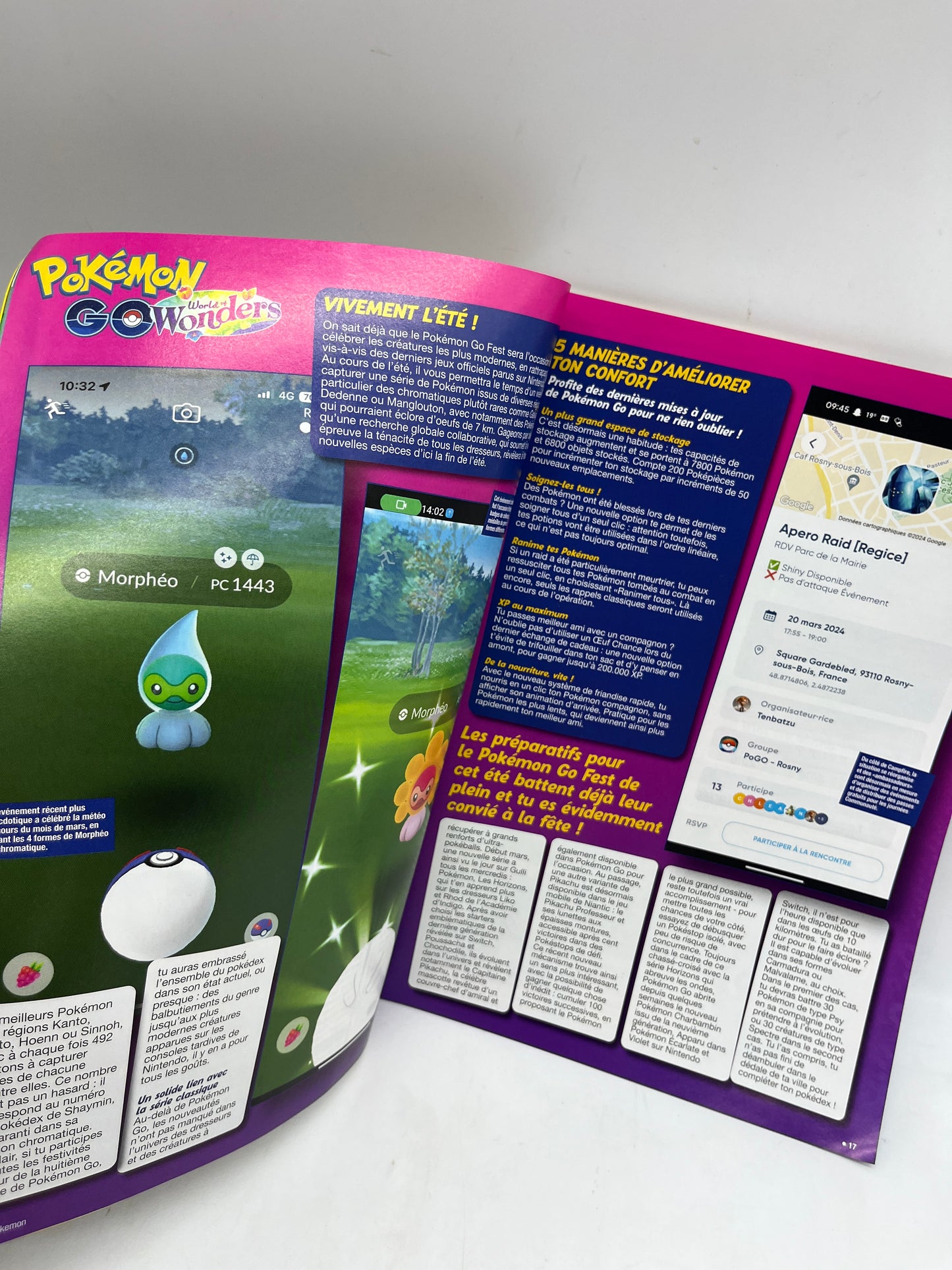 Livre d’activité Magazine 110% Pokémons Fabuleux avec 4 posters XXL neuf