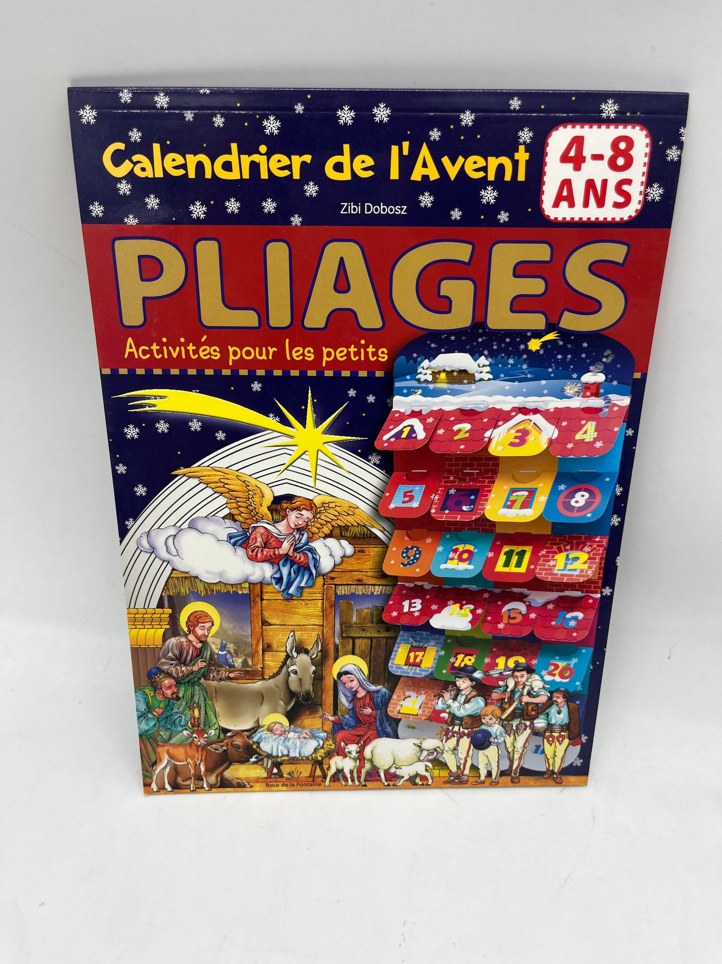 pack d’activité créative créer ton Calendrier de l’avent Pliages 4-8 ans Neuf sans ciseaux ni colle
