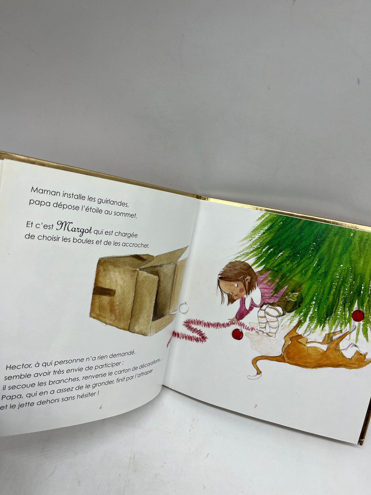 Livre histoire Margot prépare Noël édition limonade Spécial Noël Neuf