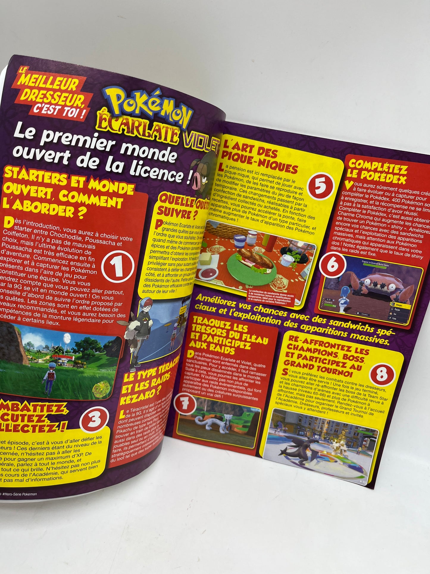 Livre d’activité Magazine 100% Pokémon pour tout savoir sur les Pokemon avec 1 super jeu + 3 posters neuf