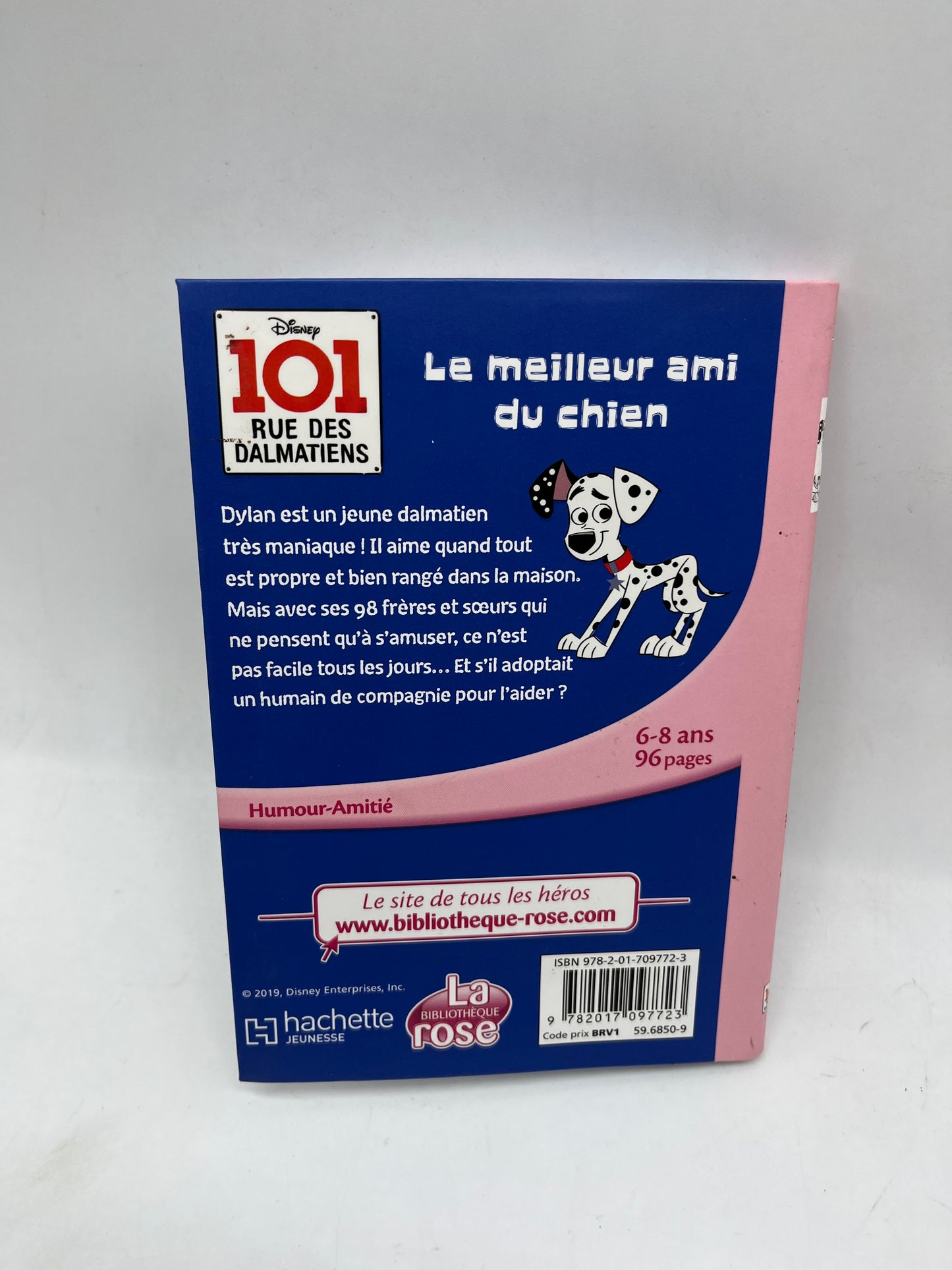 Livre histoire Ma bibliothèque rose Mes premières lectures Disney Les 101 dalmatiens rue des dalmatiens Neuf