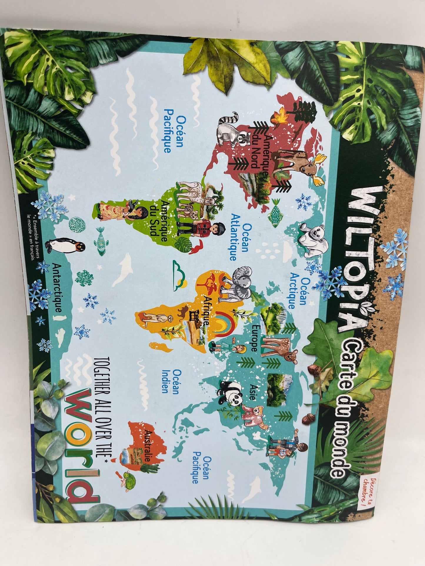 Livre D’activité magazine Playmobil Wiltopia avec sa figurine Rhinocéros jamais ouvert Neuf