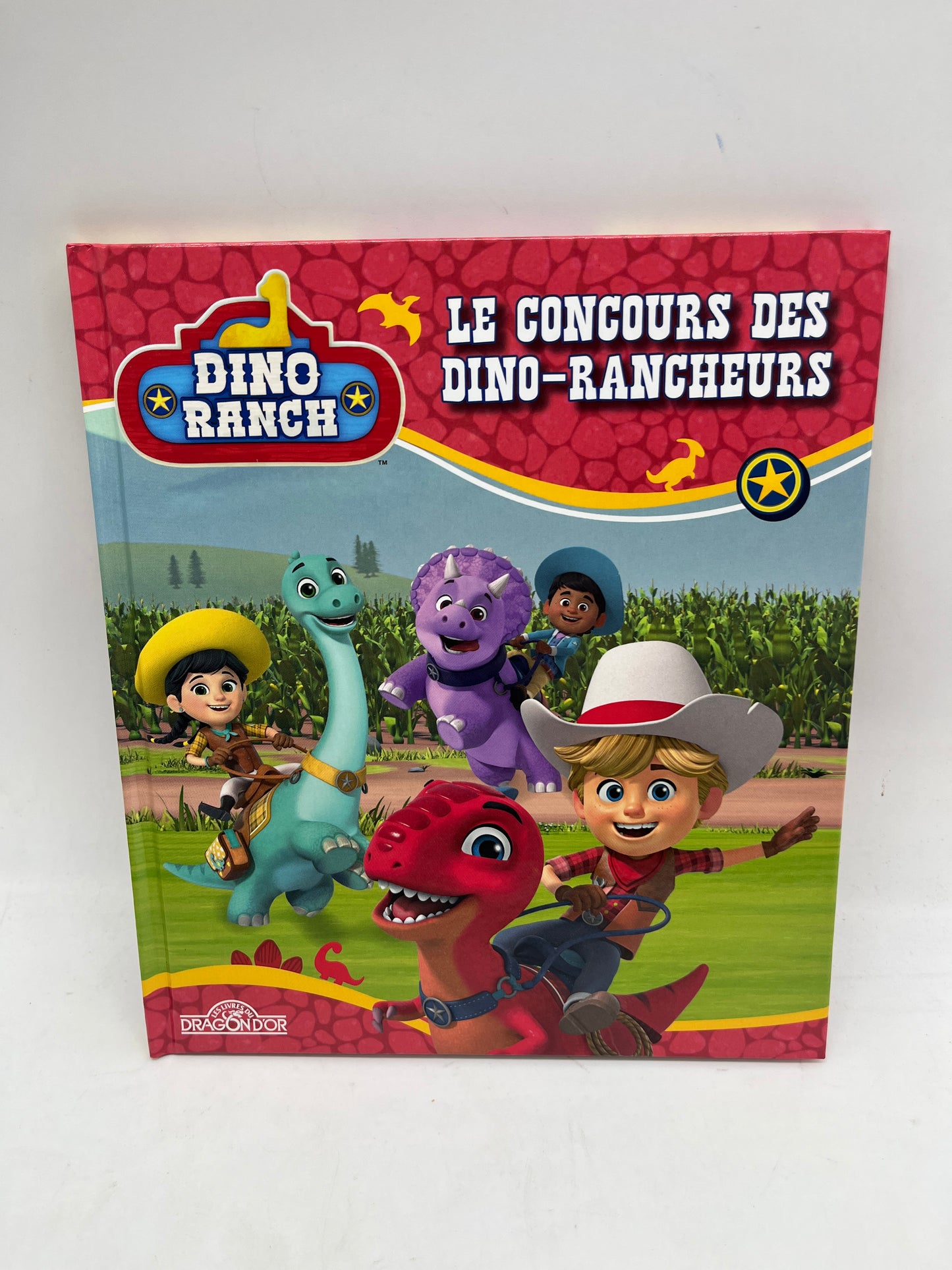 Livre histoire Disney DINO RANCH Le concours des DINO-Rancheurs Neuf Dinosaure